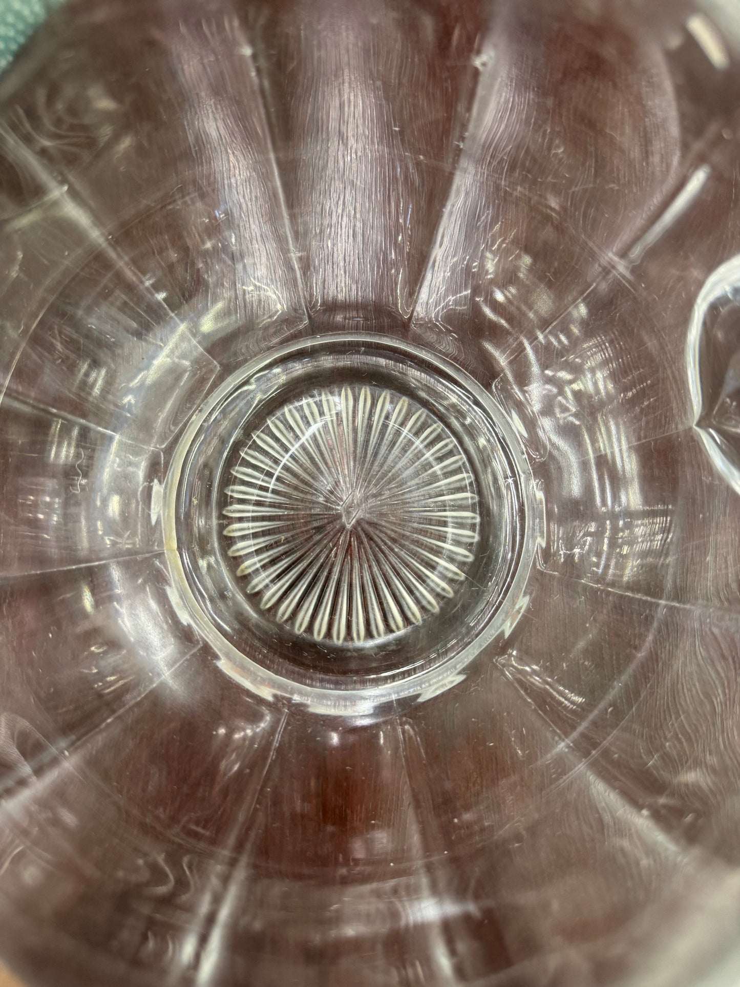 Vintage Heisey Crystal Pitcher