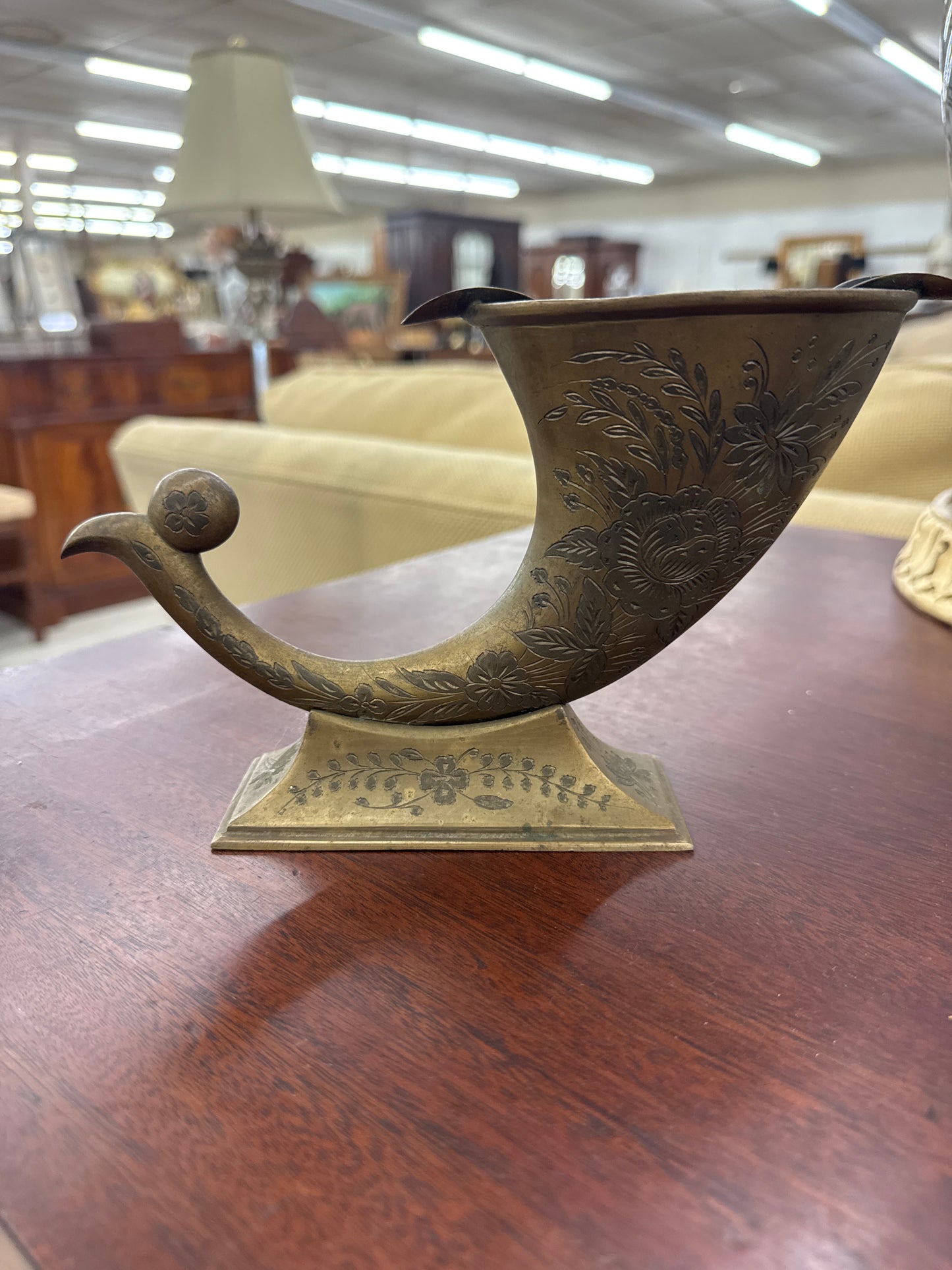 Vintage Brass Ashtray