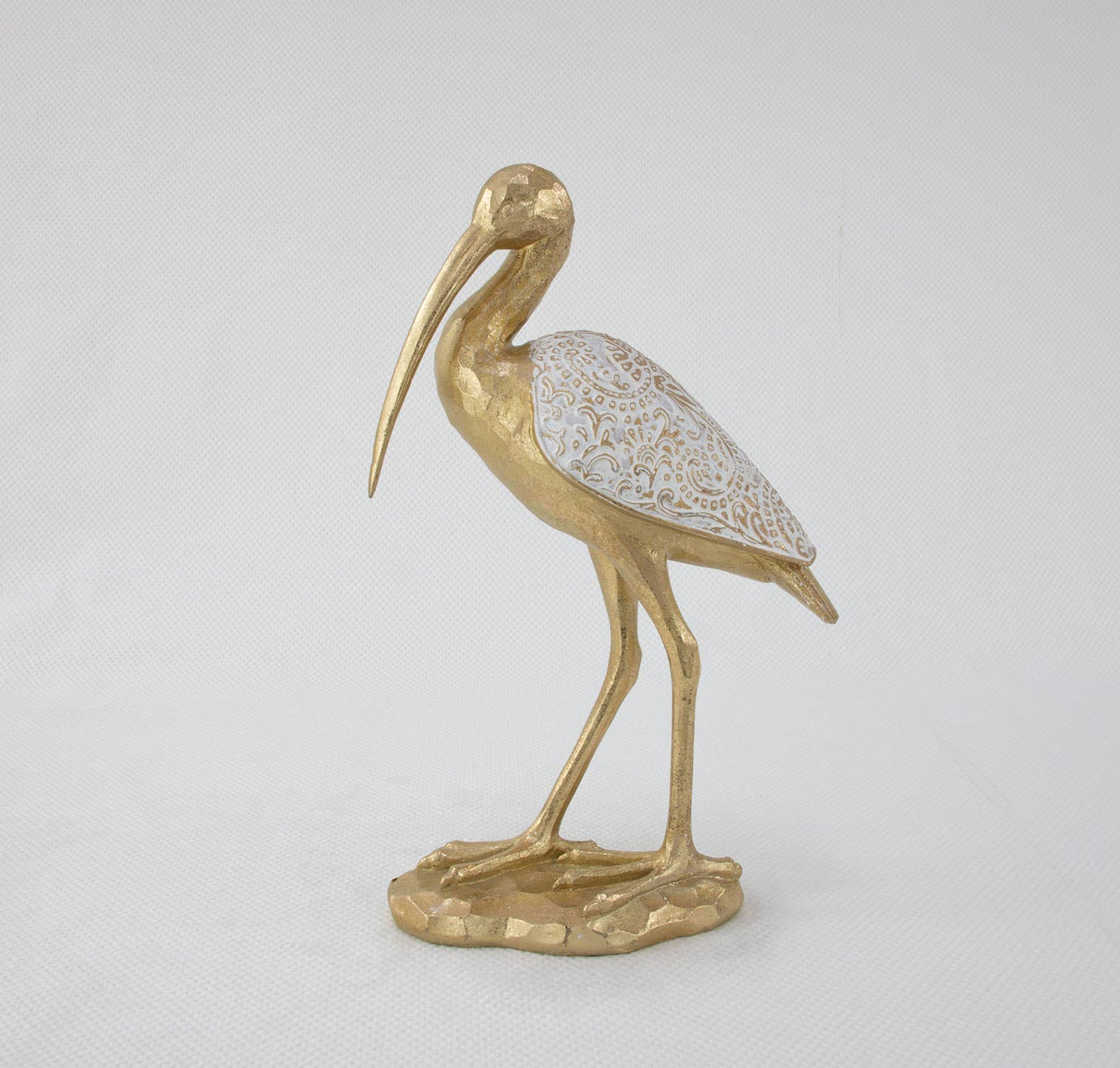 Gold Ibis Sculpture