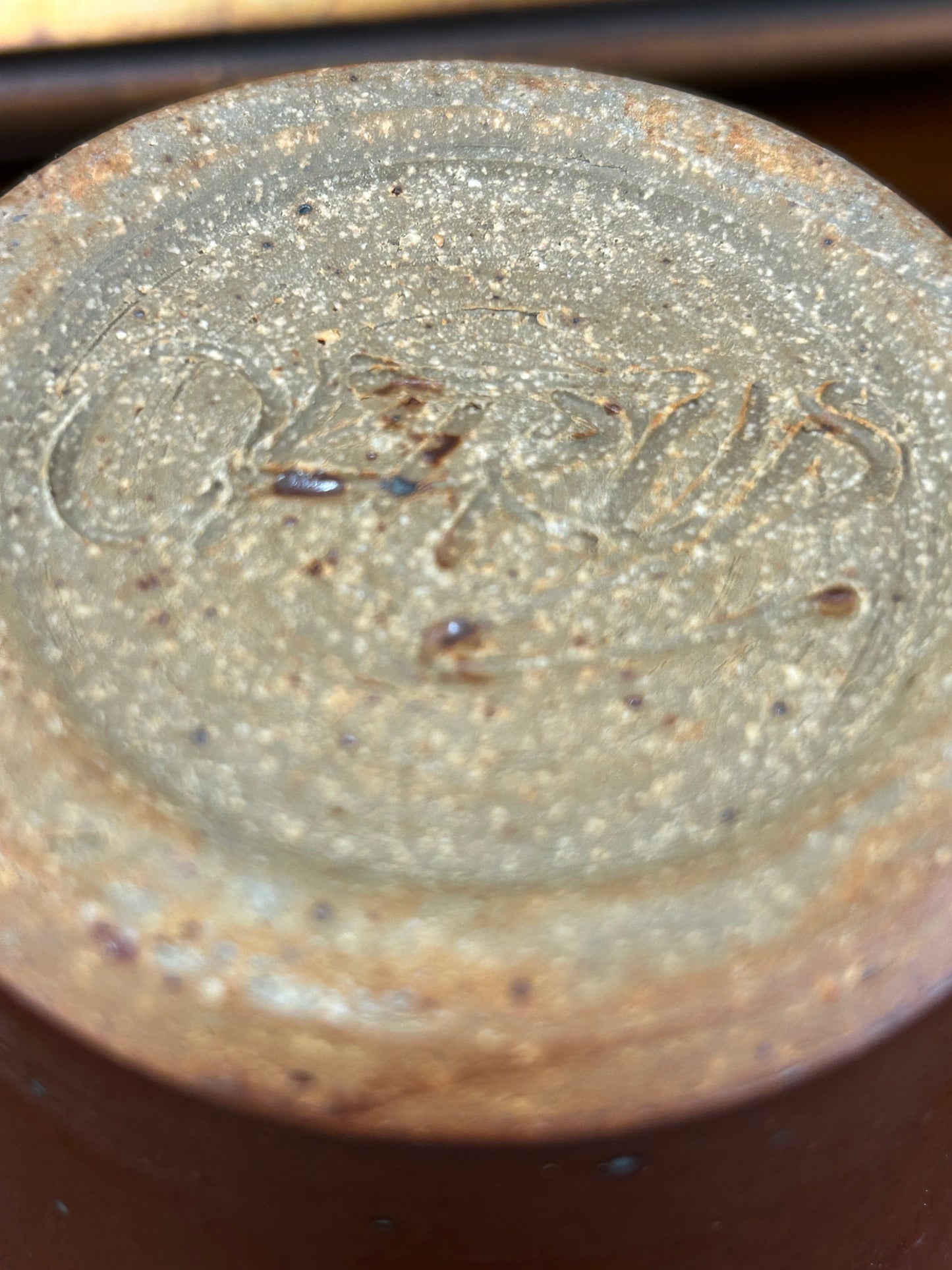Signed Studio Pottery Tumbler / Cup