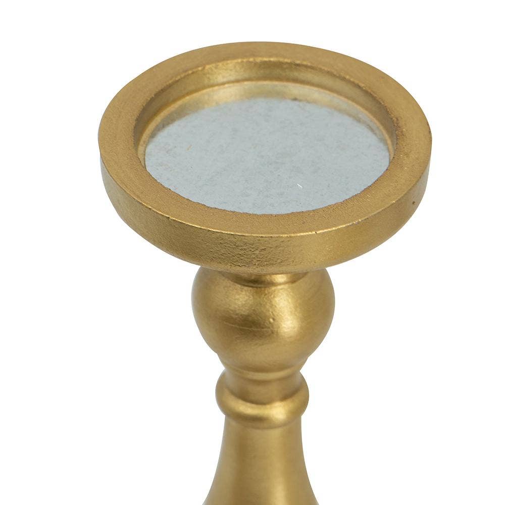 S/5 Candle Holders - Gold