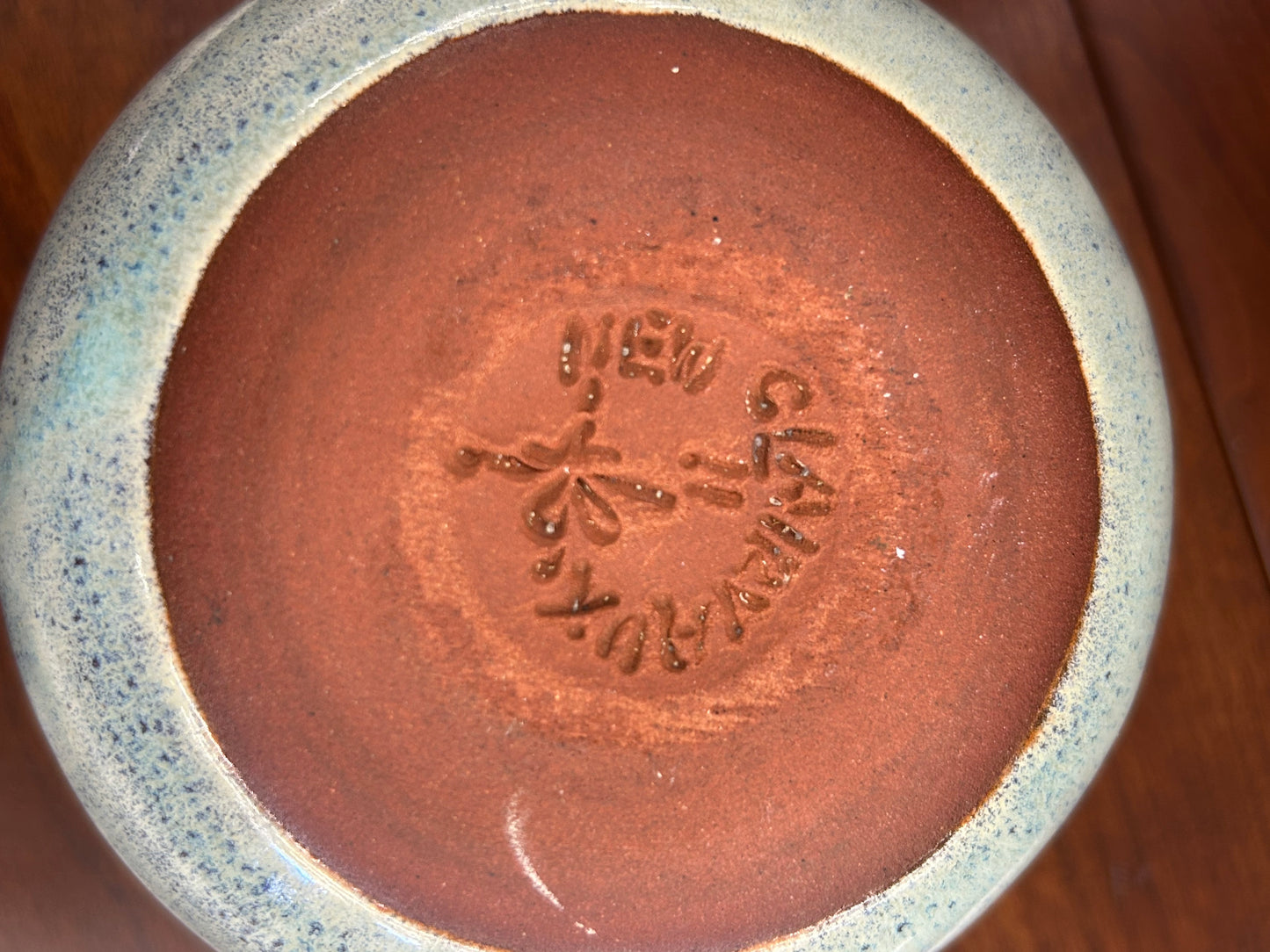 Vintage “New Clairvaux” pottery vase