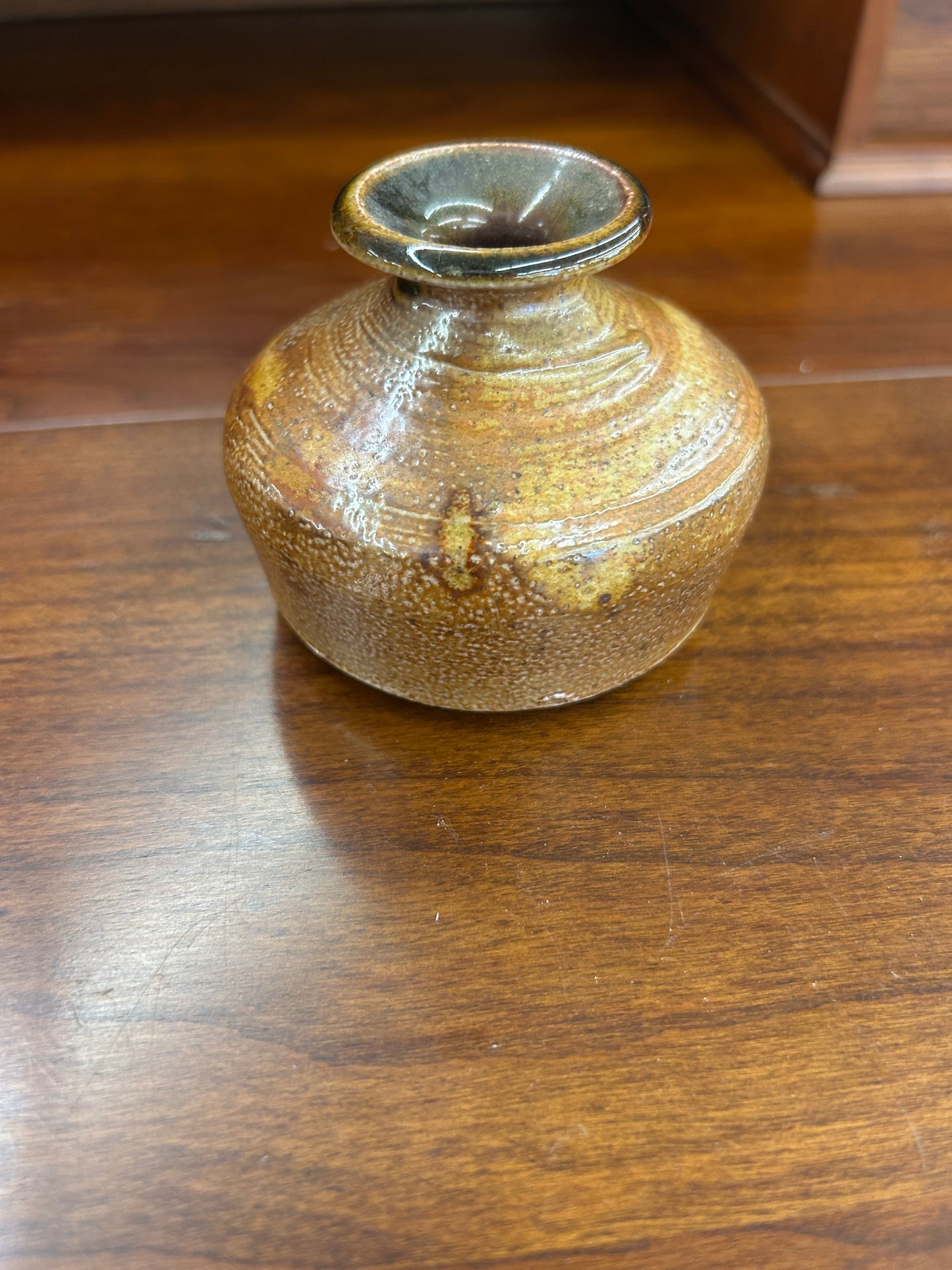 Mini studio pottery bud vase