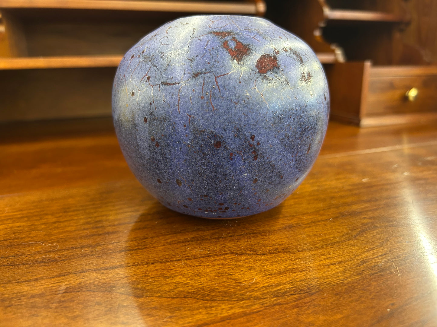 New Clairvaux pottery vase (small chip)
