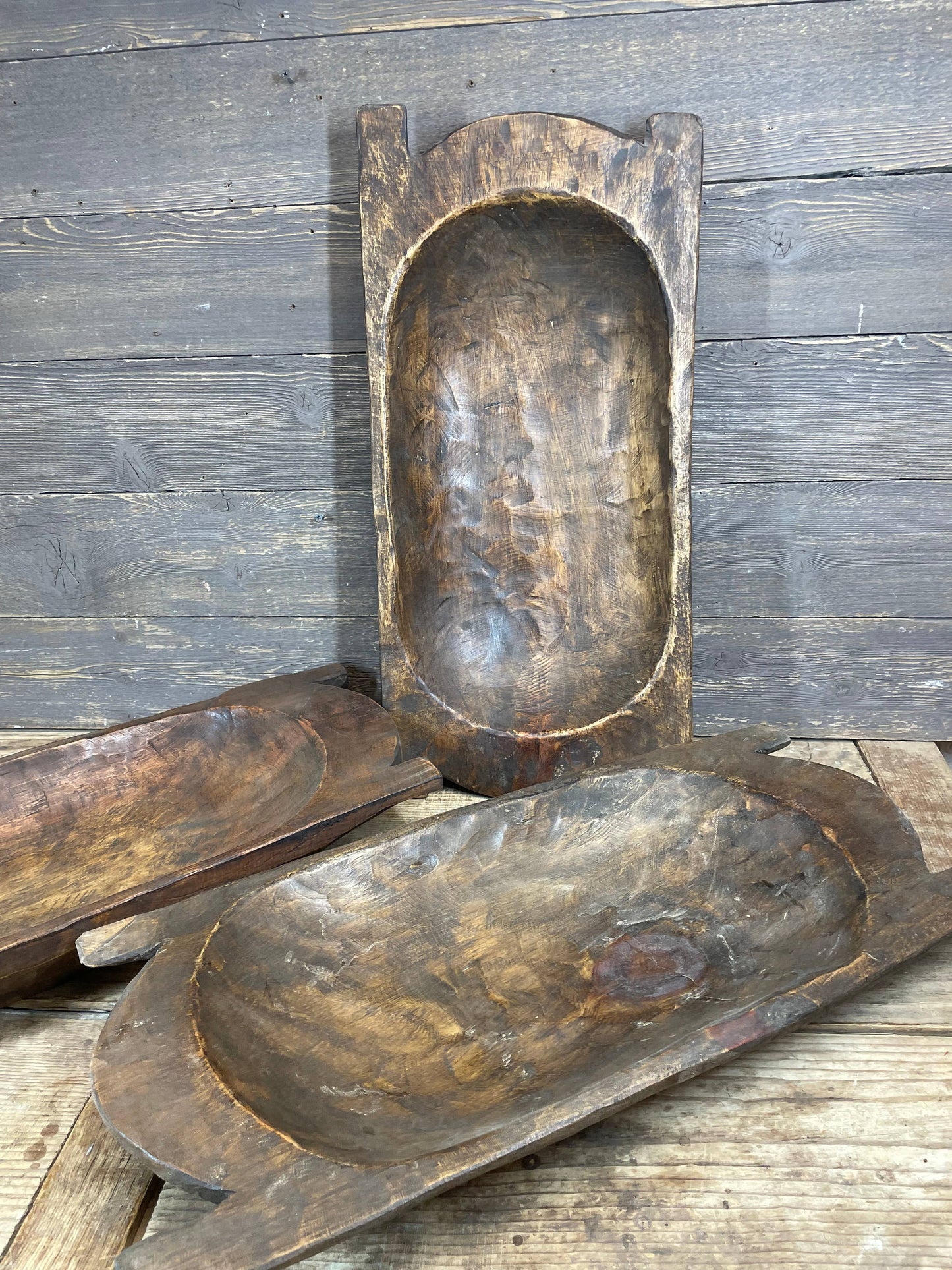 Sundance Dough Bowl-WH3-12x26 inches-Waxed-