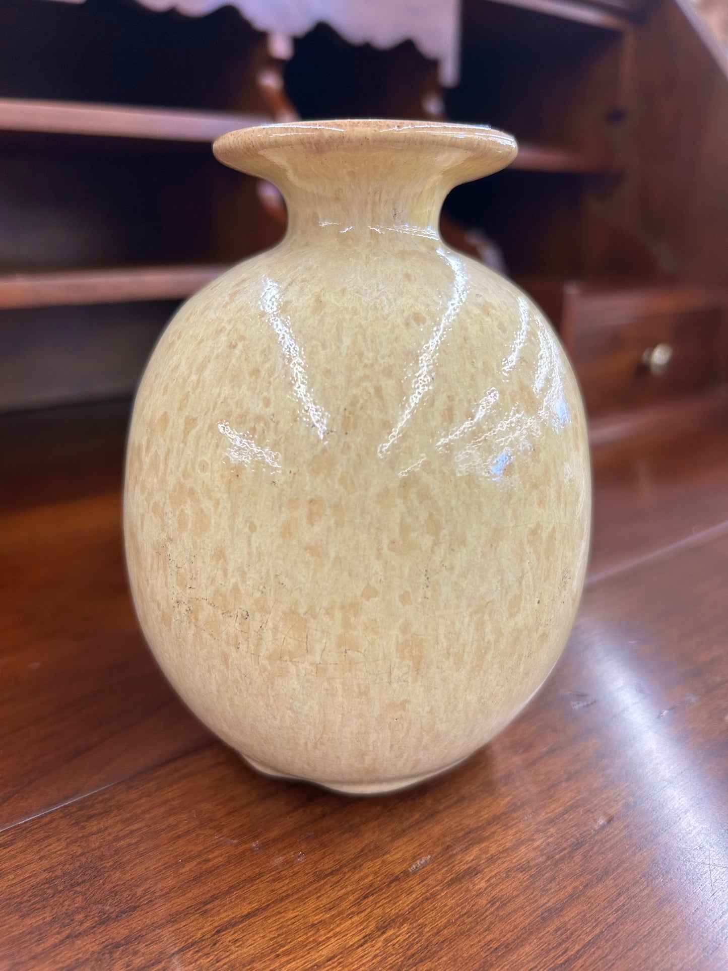 Vintage New Clairvaux pottery vase