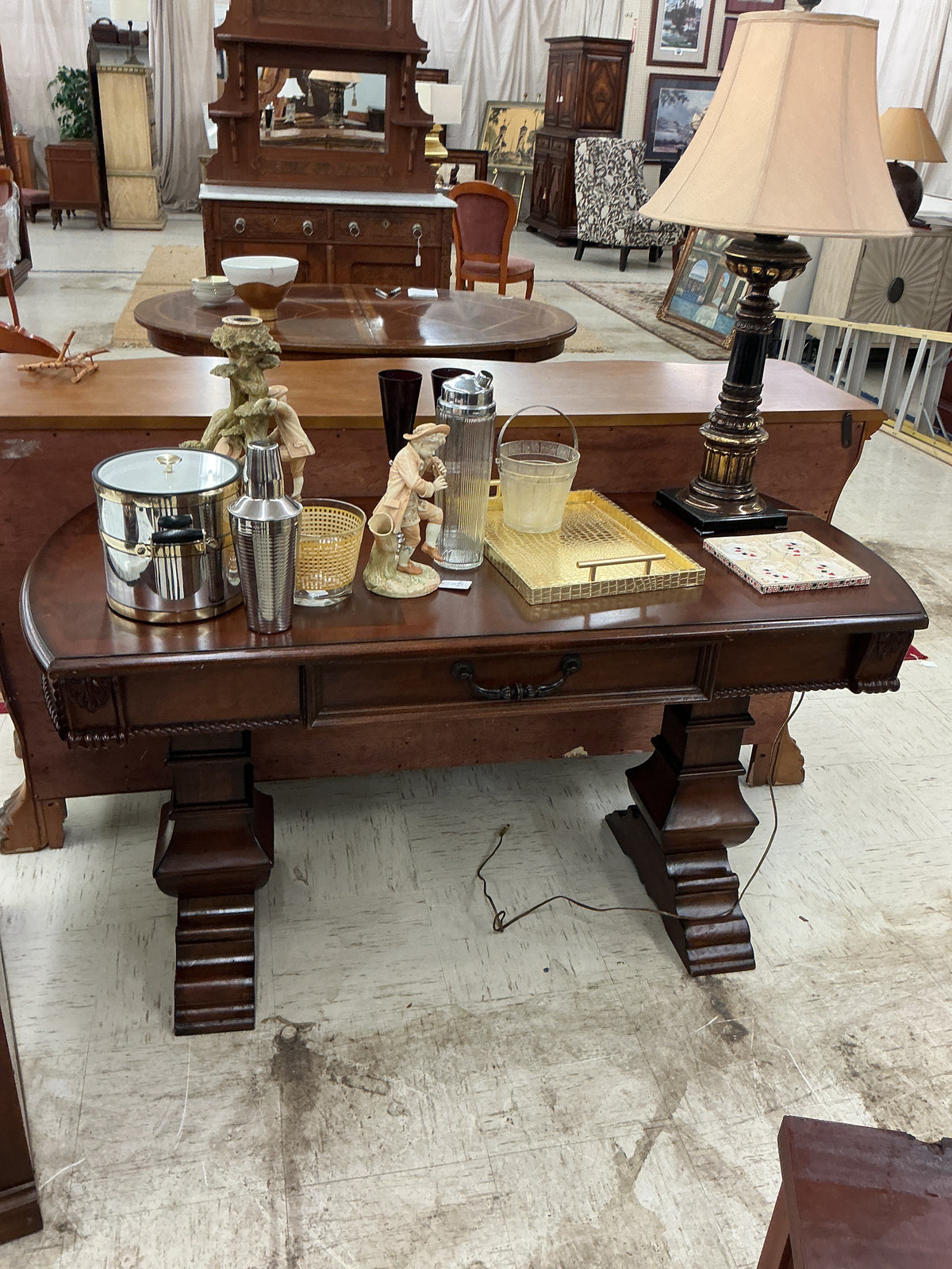Solid Library/Console Table