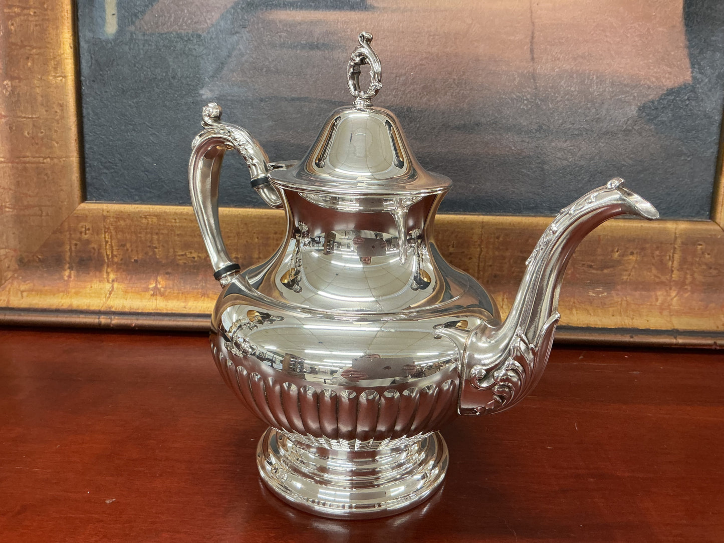 Vintage Oneida Silverplate Coffee / Tea Pot