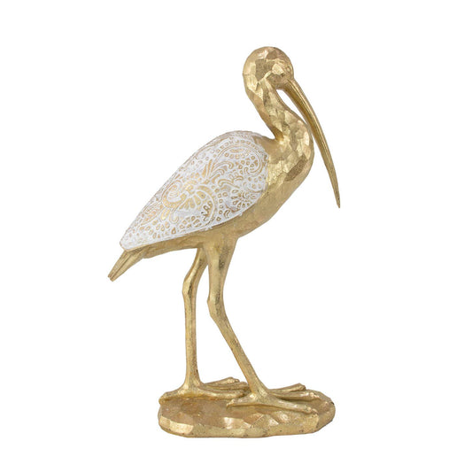 Gold Ibis Sculpture