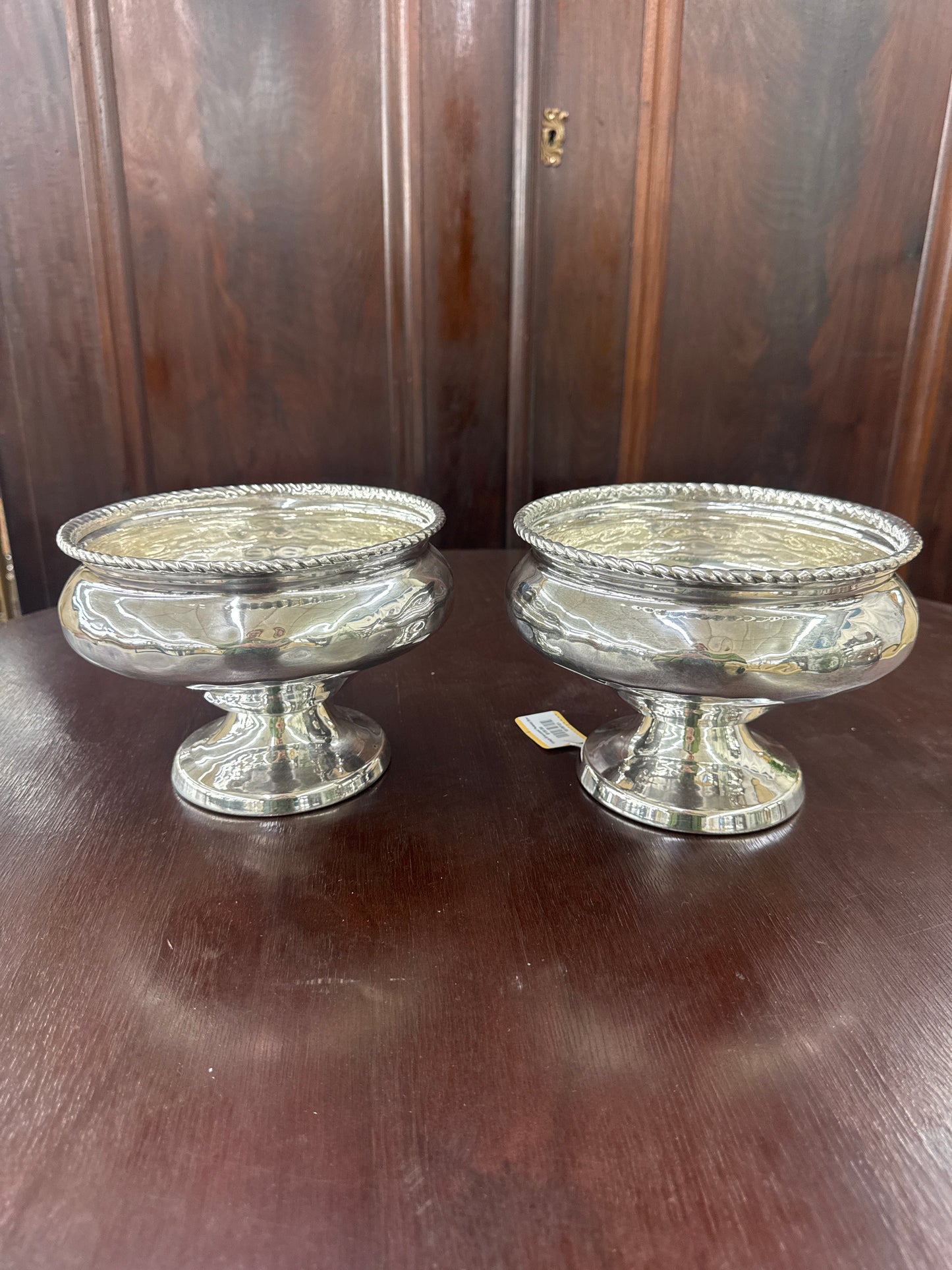 Vintage Silver-plated Pedestal Bowl