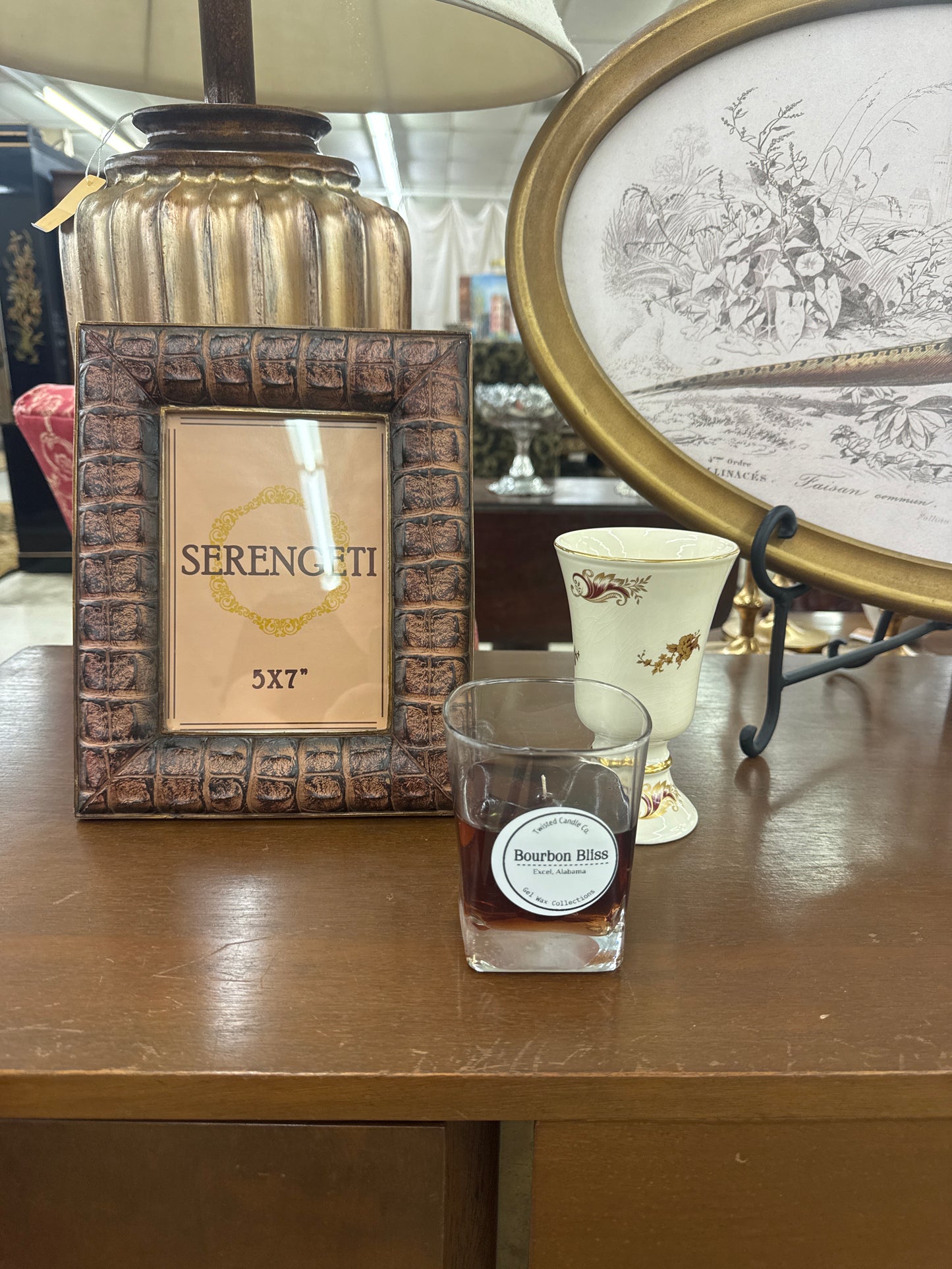 Bourbon Bliss Gel Wax Candle