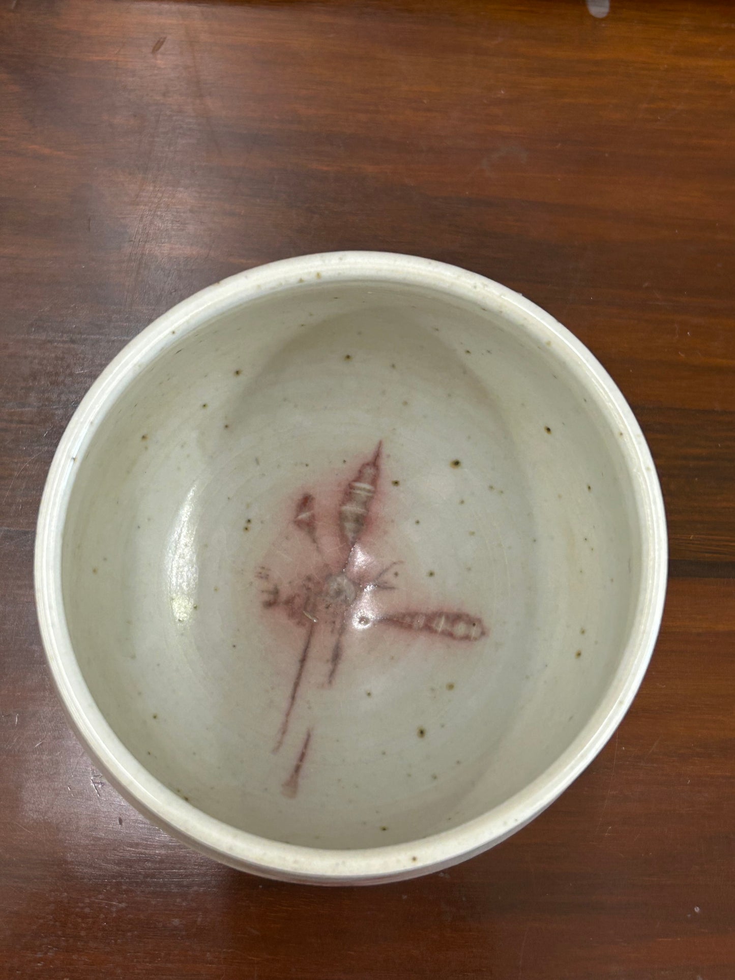 Hand-thrown studio pottery bowl by Zammantakis