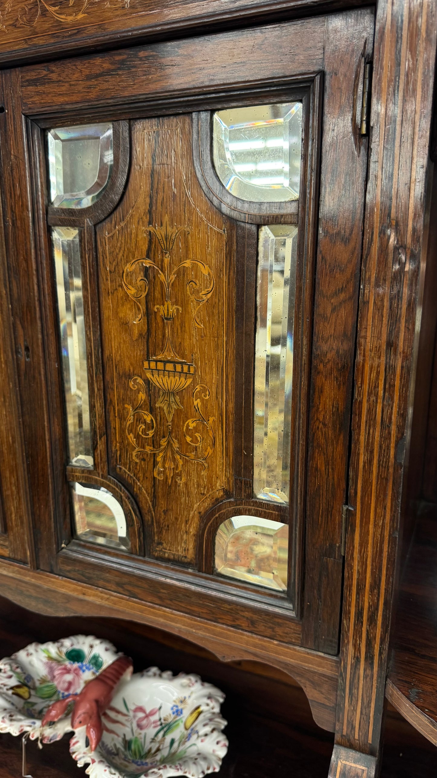 Rosewood Edwardian Étagère