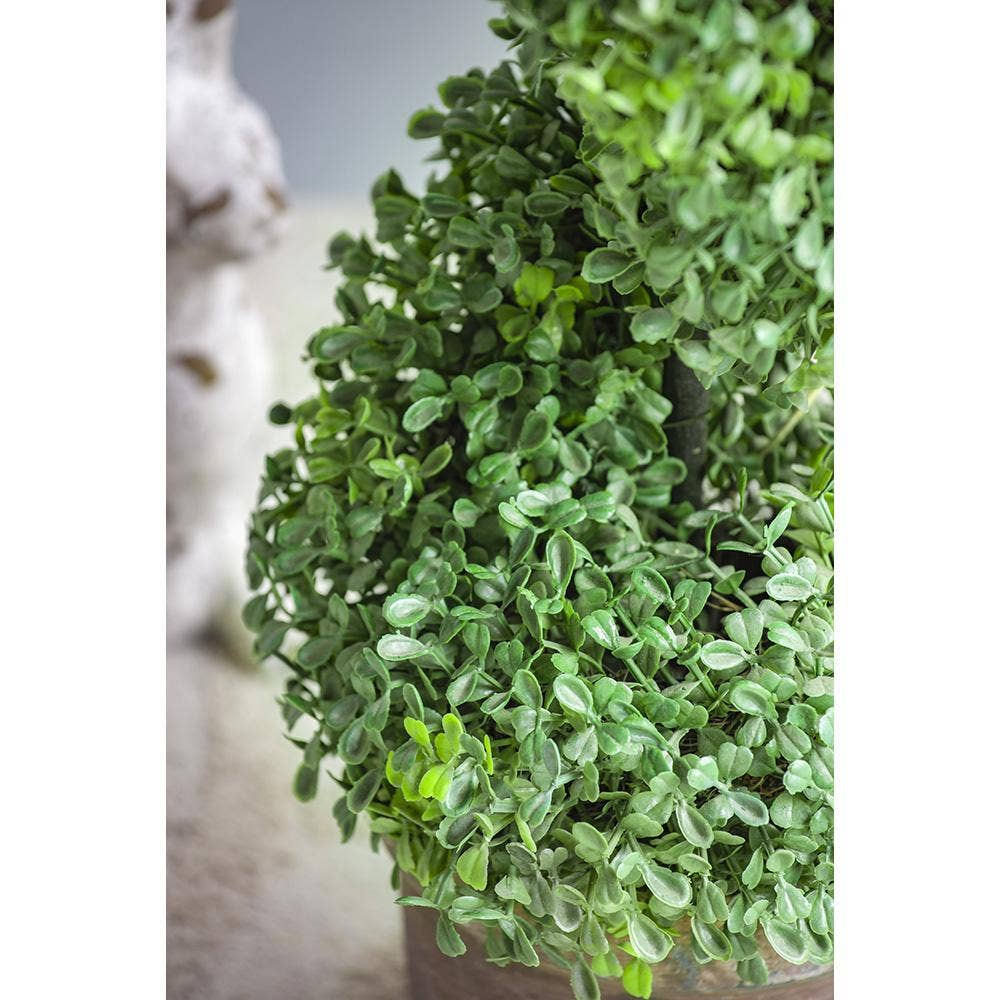 3 Foot Tall Artificial Spiral Boxwood Tree