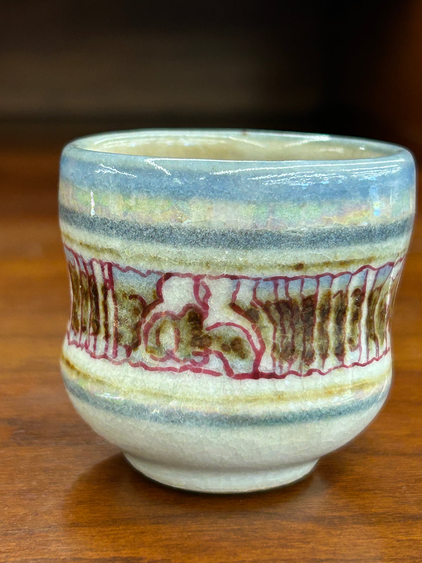 Signed McKinnell Studio Pottery Mini Cup 2”