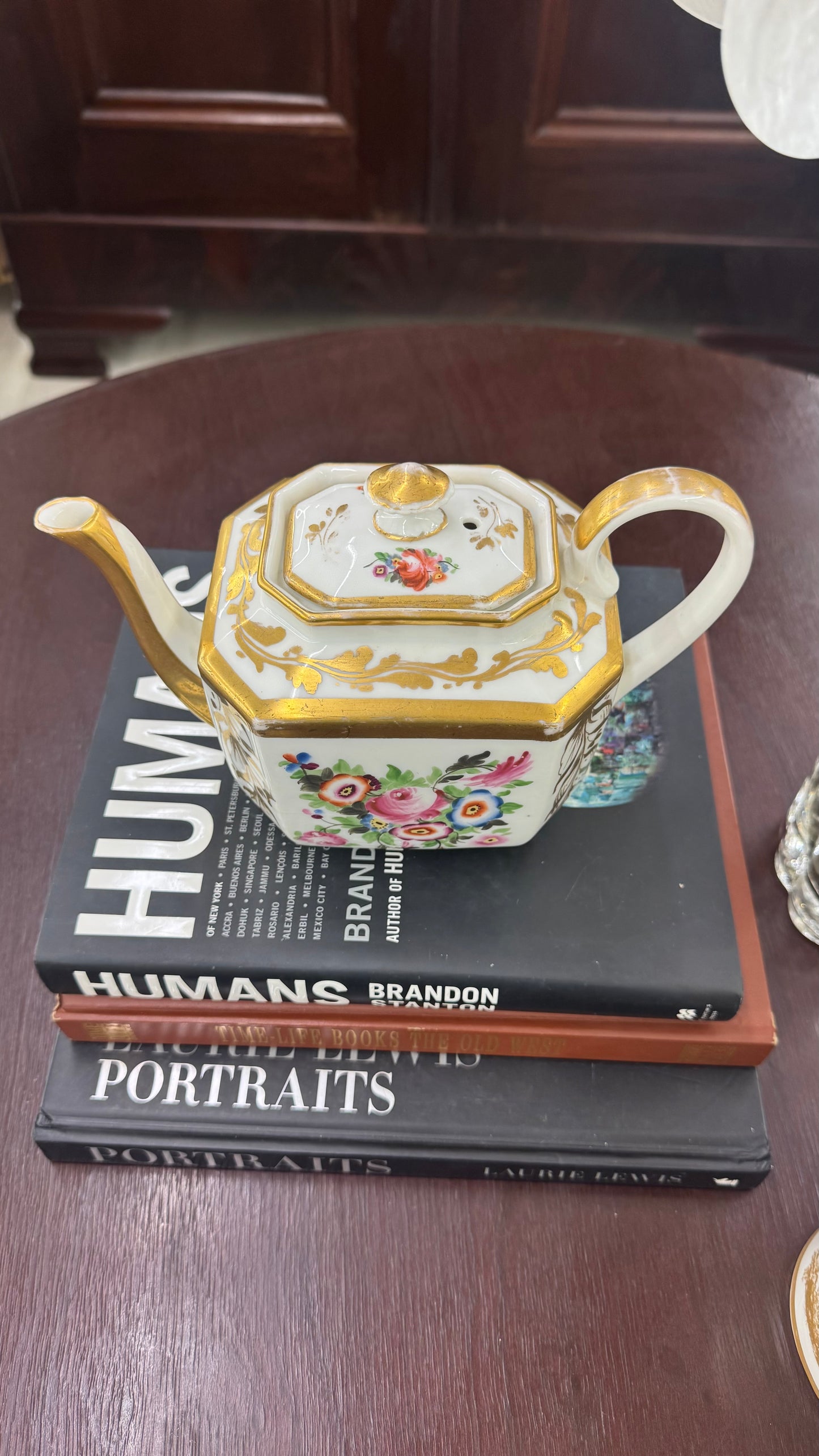 Hand Painted Porcelian Tea Pot