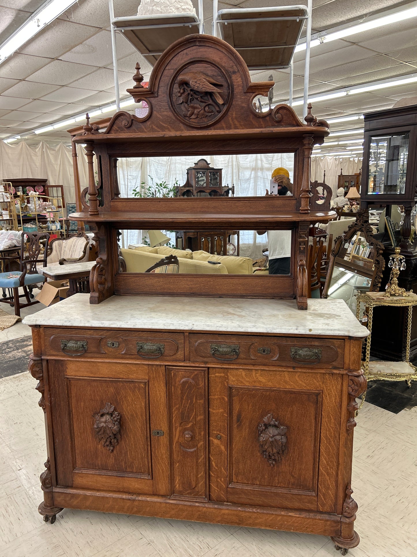 Renaissance Revival Sideboard