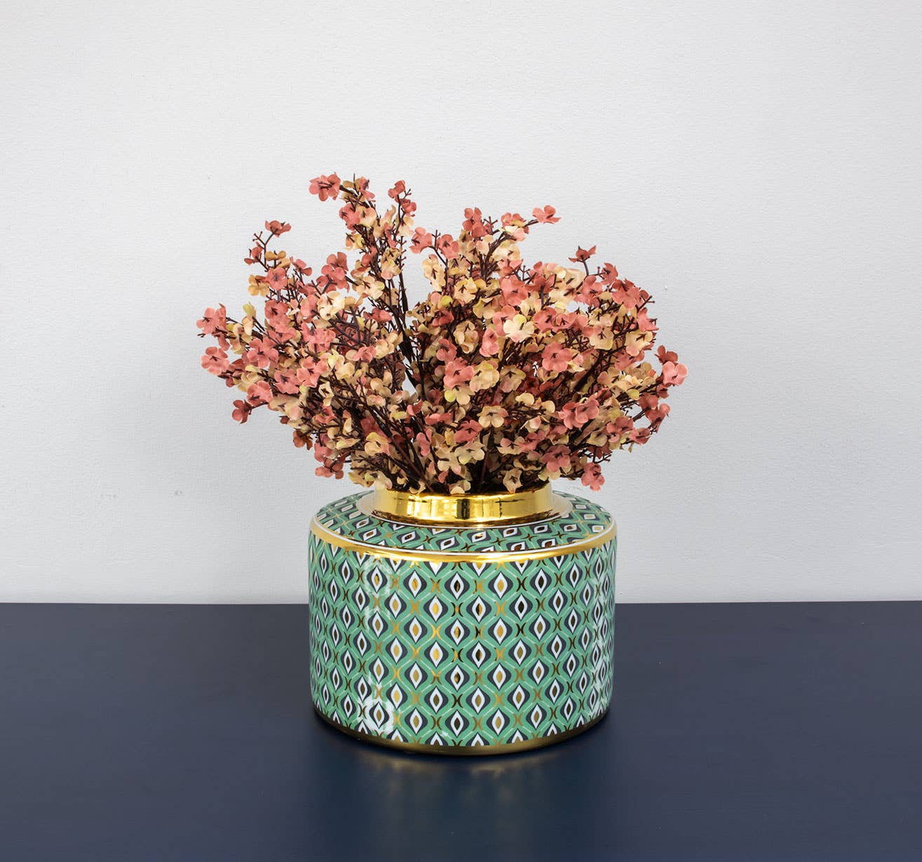 Green Gold Urn