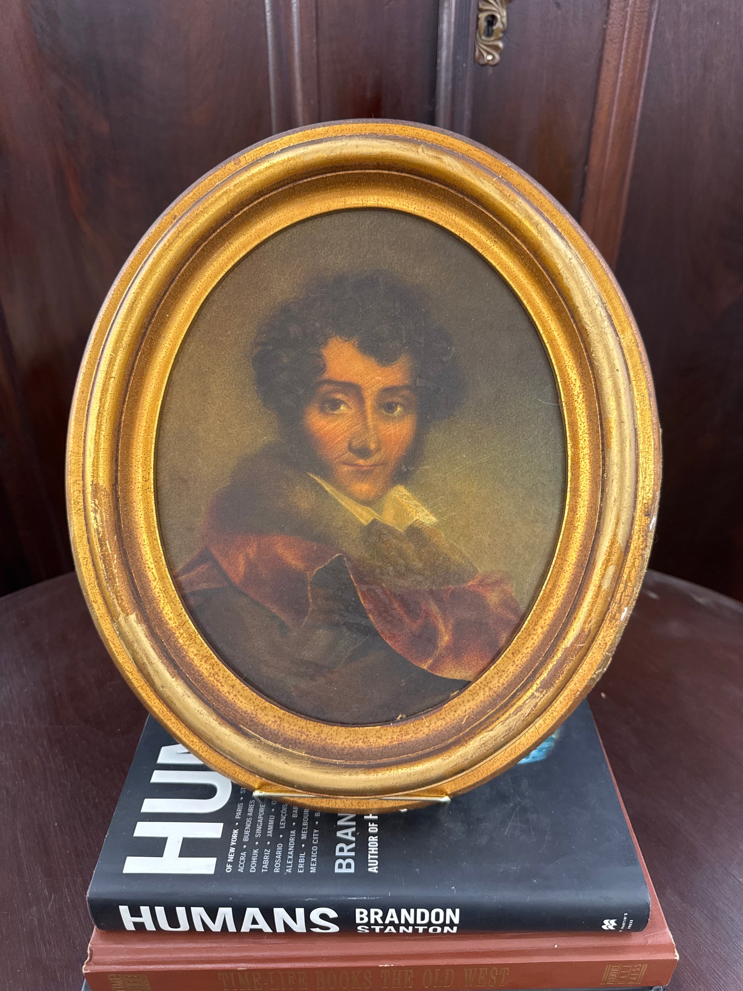 Pair of Vintage European Portrait Prints