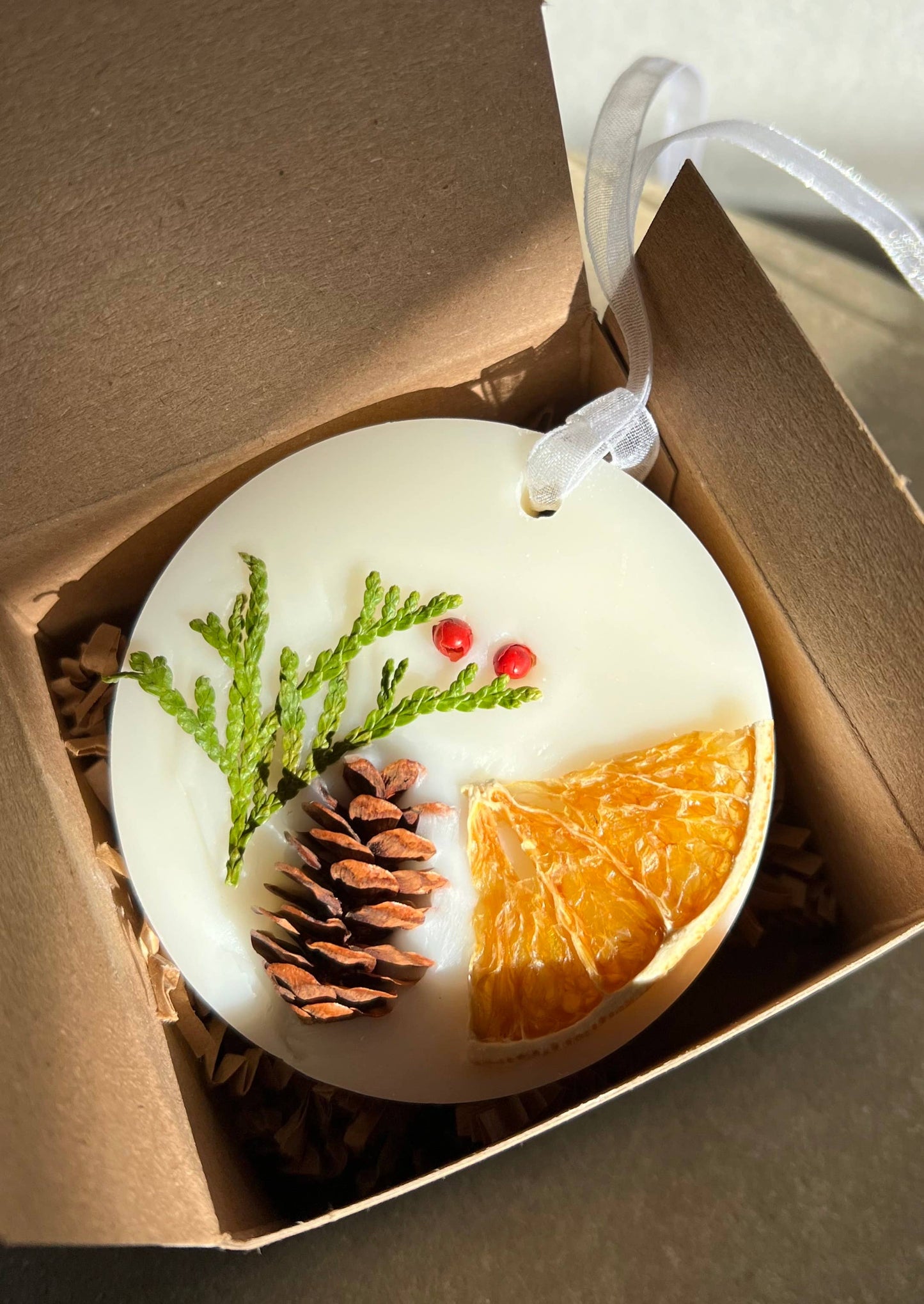 Scented Wax Sachet | Christmas Scented Candle Ornament