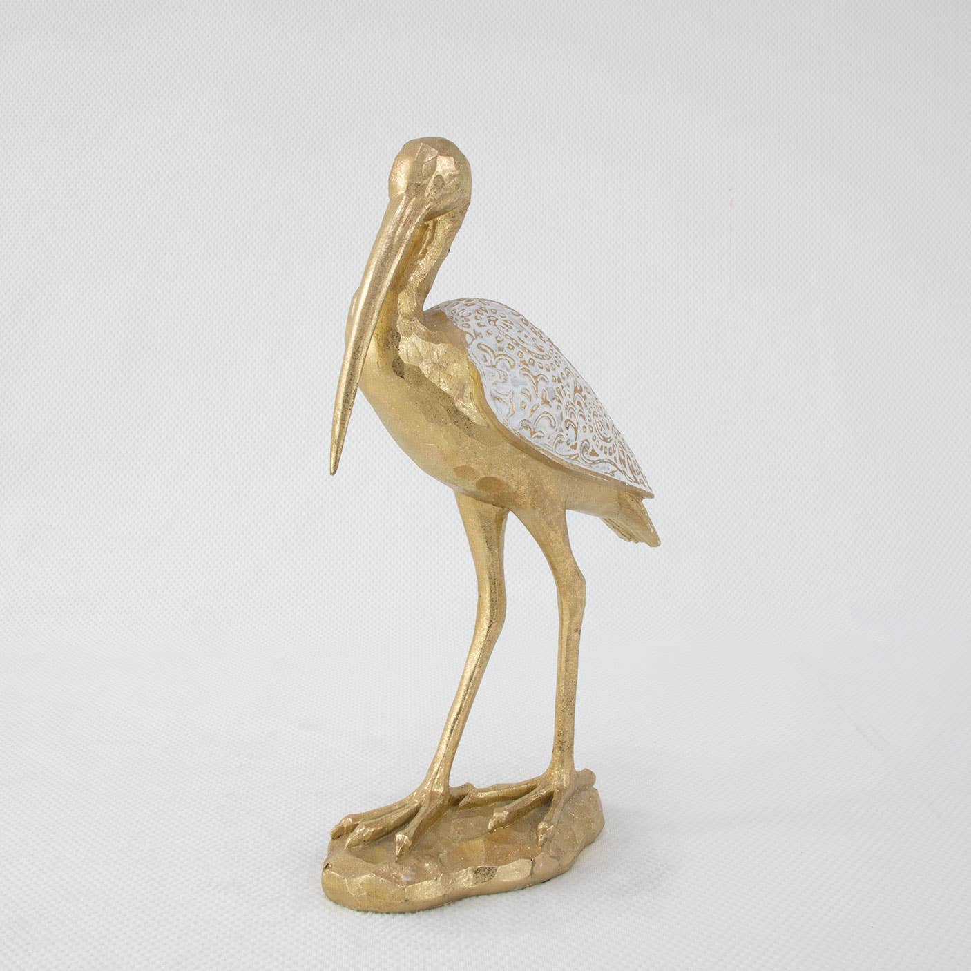 Gold Ibis Sculpture