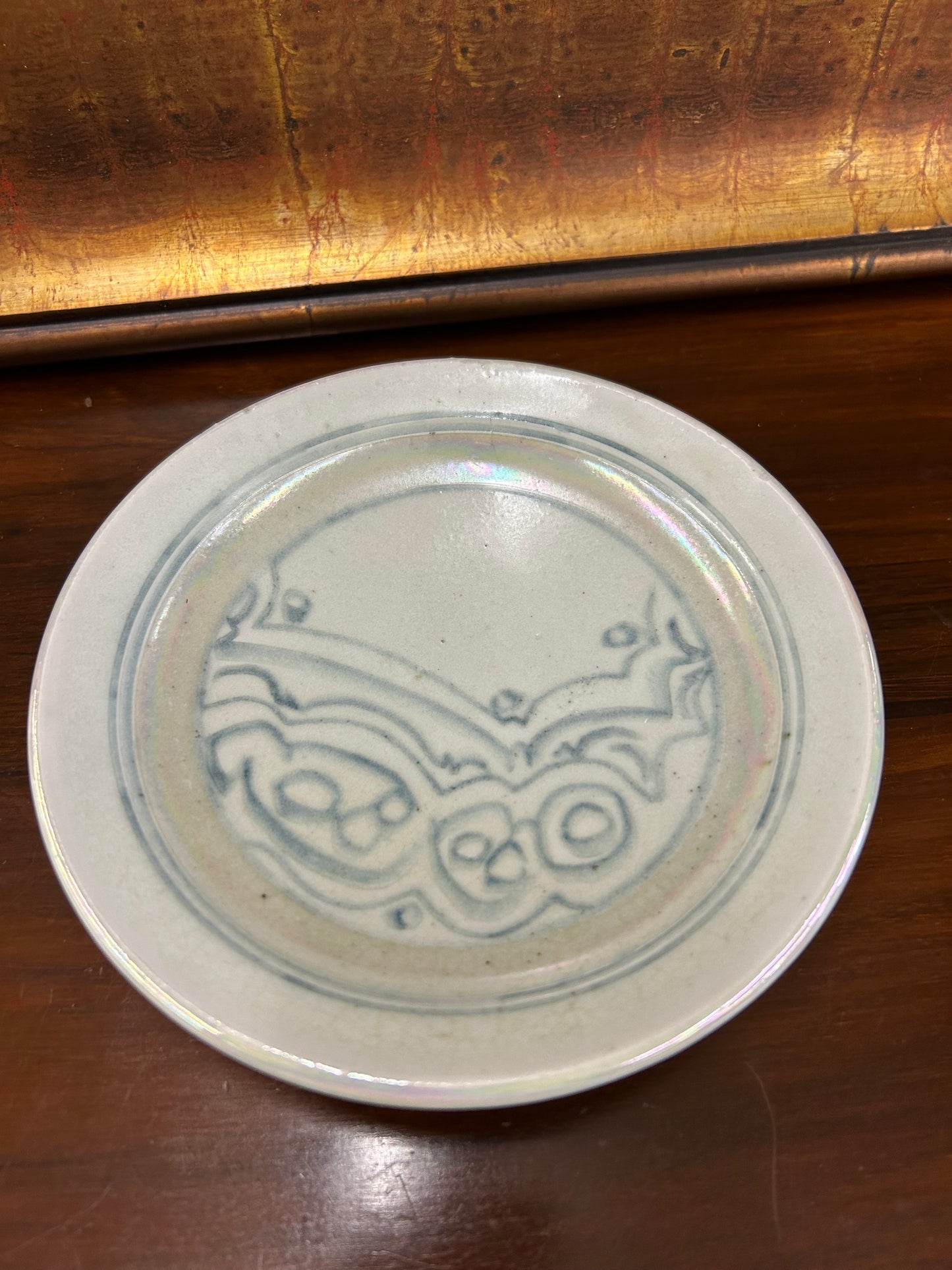 Signed McKinnell Studio Pottery Plate (6.5”)