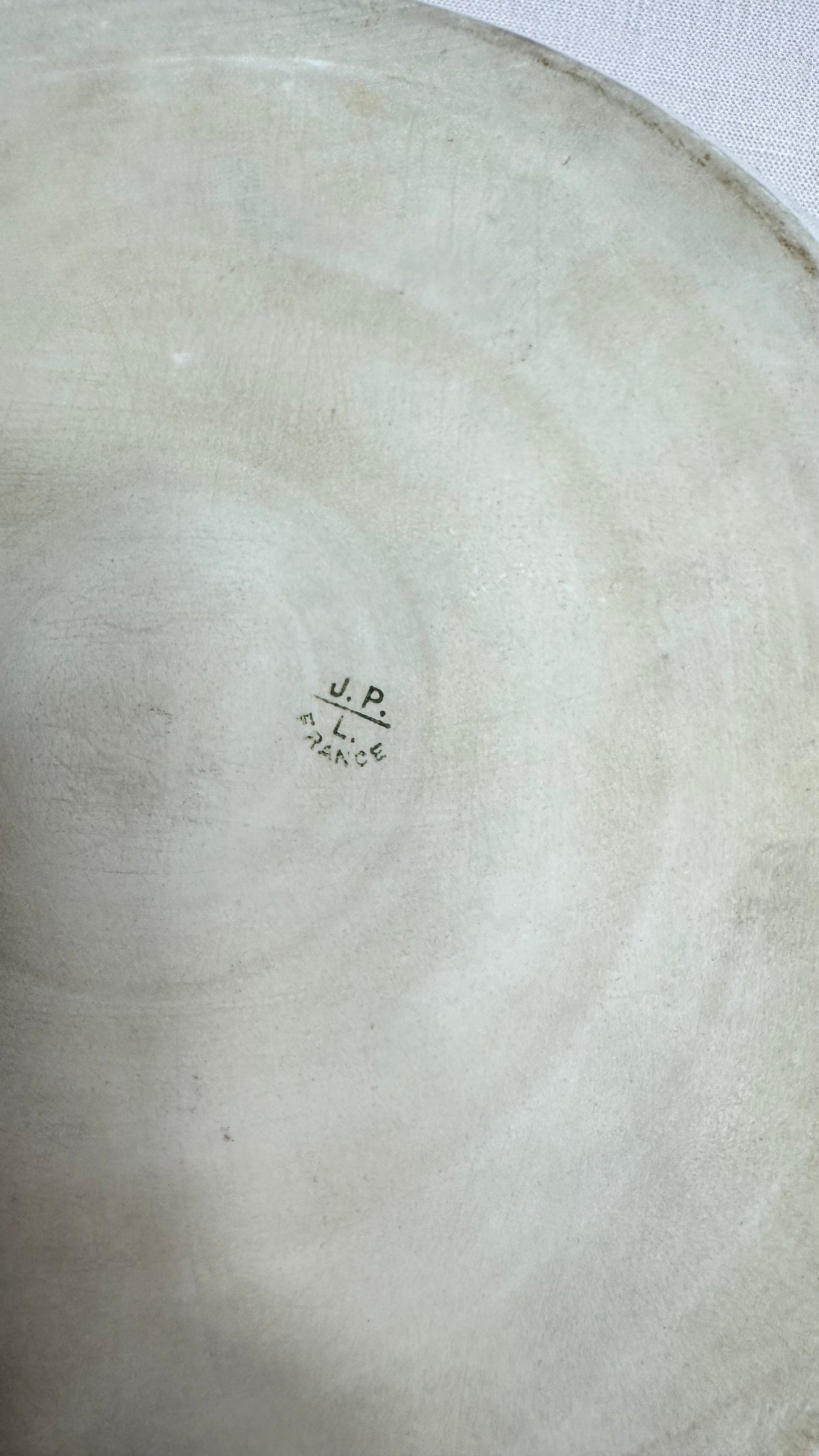 10.5” handled Limoges platter