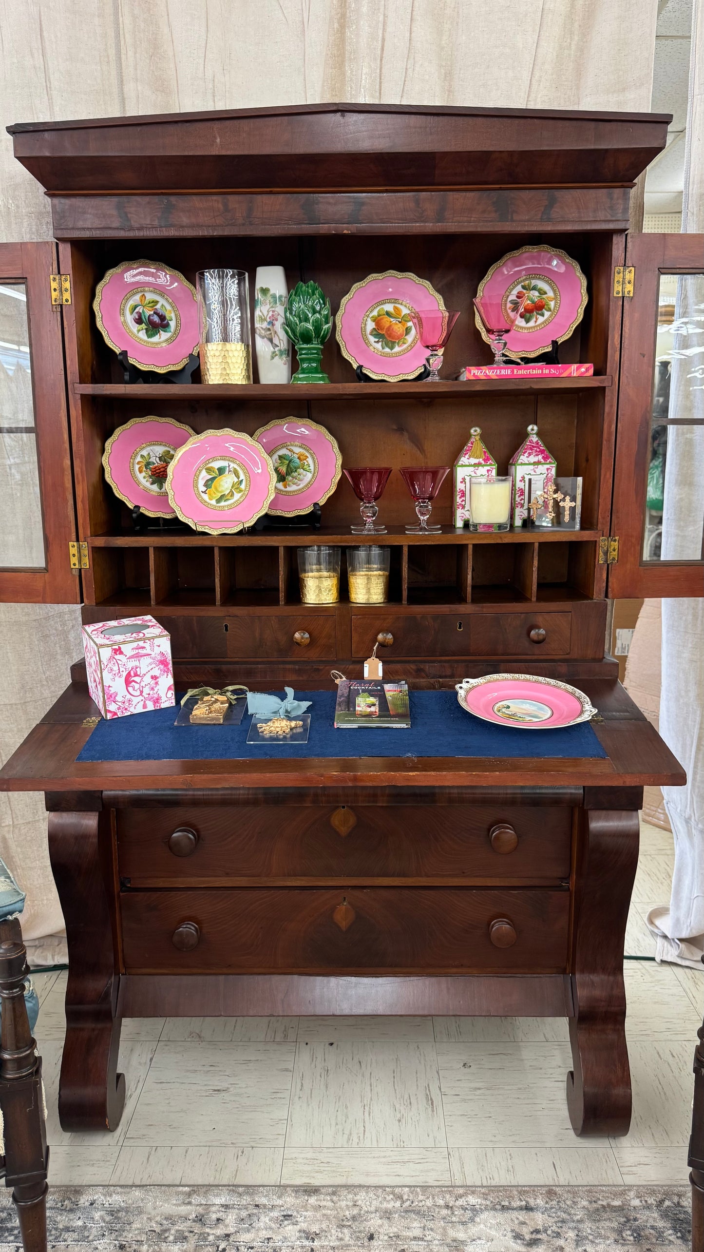 Empire drop front desk