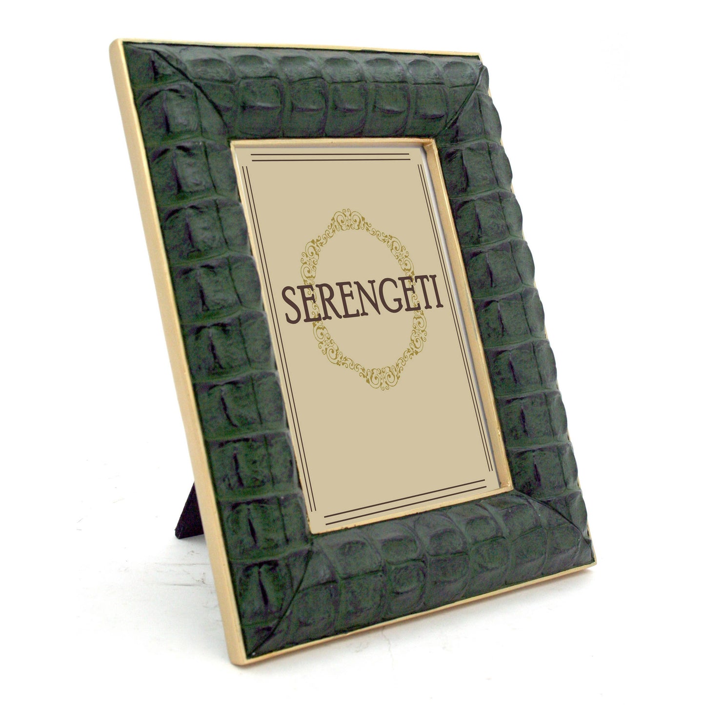 Small Green Crocodile Frame