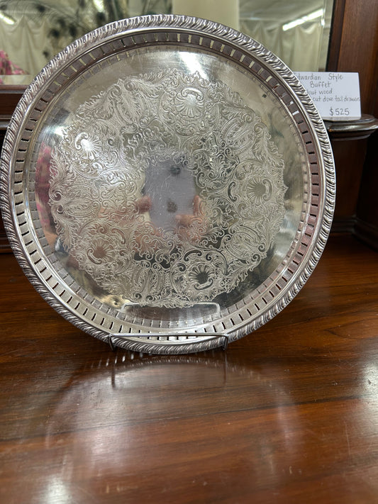 Gallery Edge Silverplate Tray