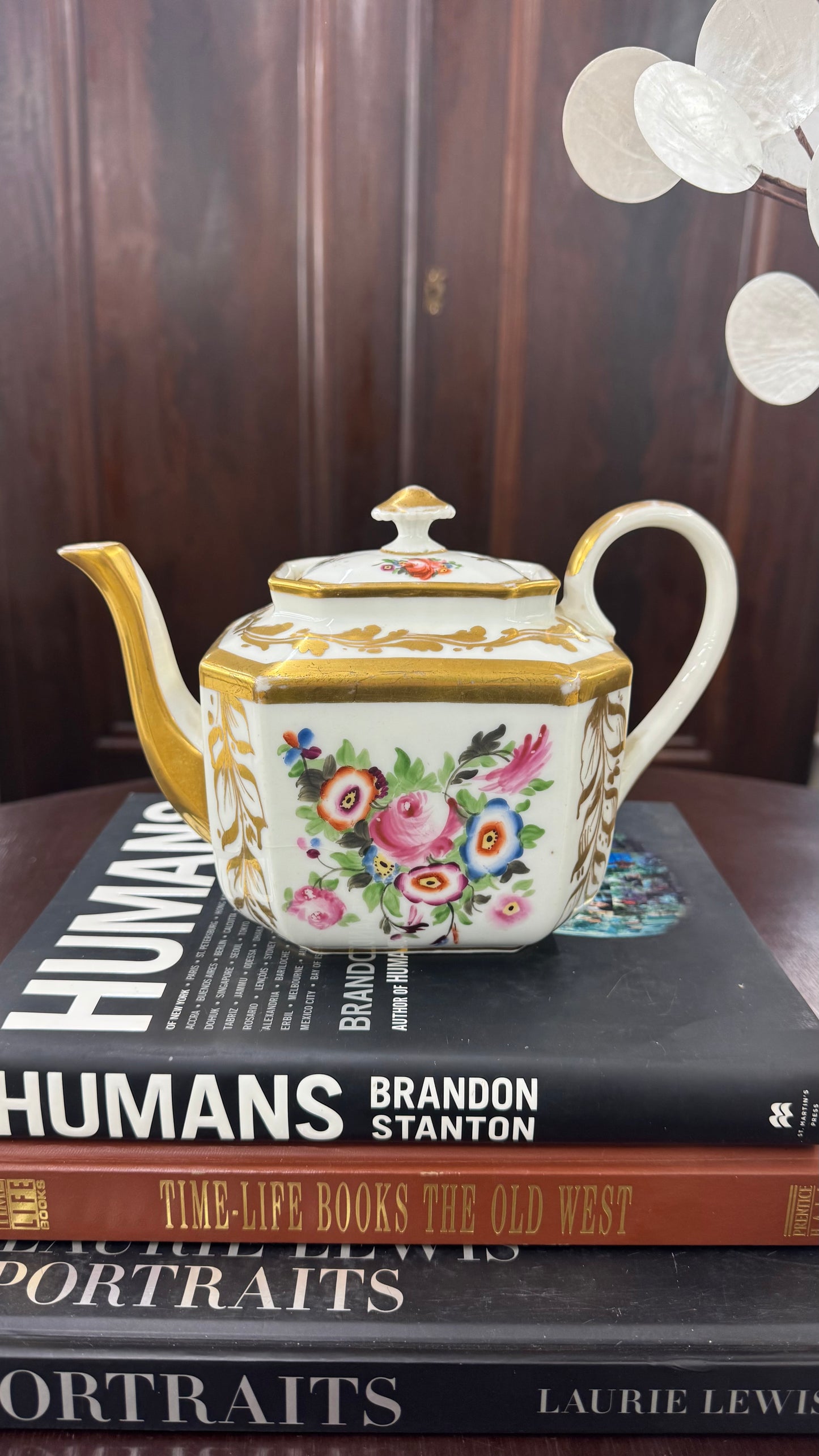Hand Painted Porcelian Tea Pot