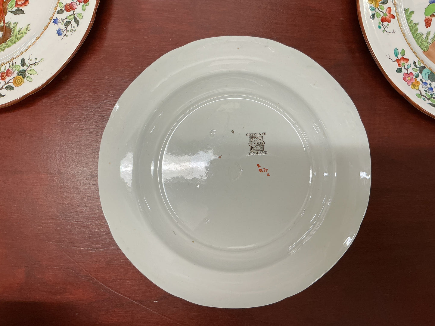 Copeland Spode “Peacock / Exotic Bird” Plates – Set of 4 (England)