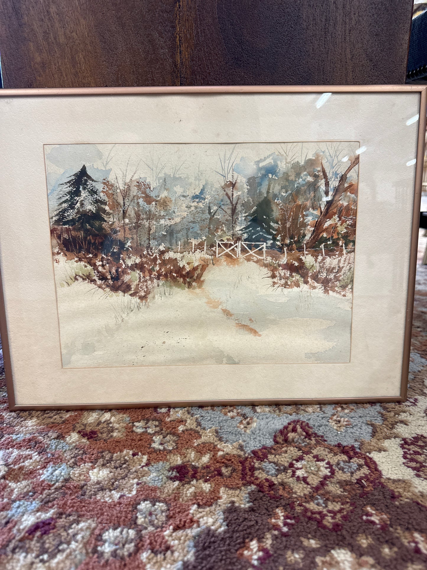 Original Watercolor landscape
