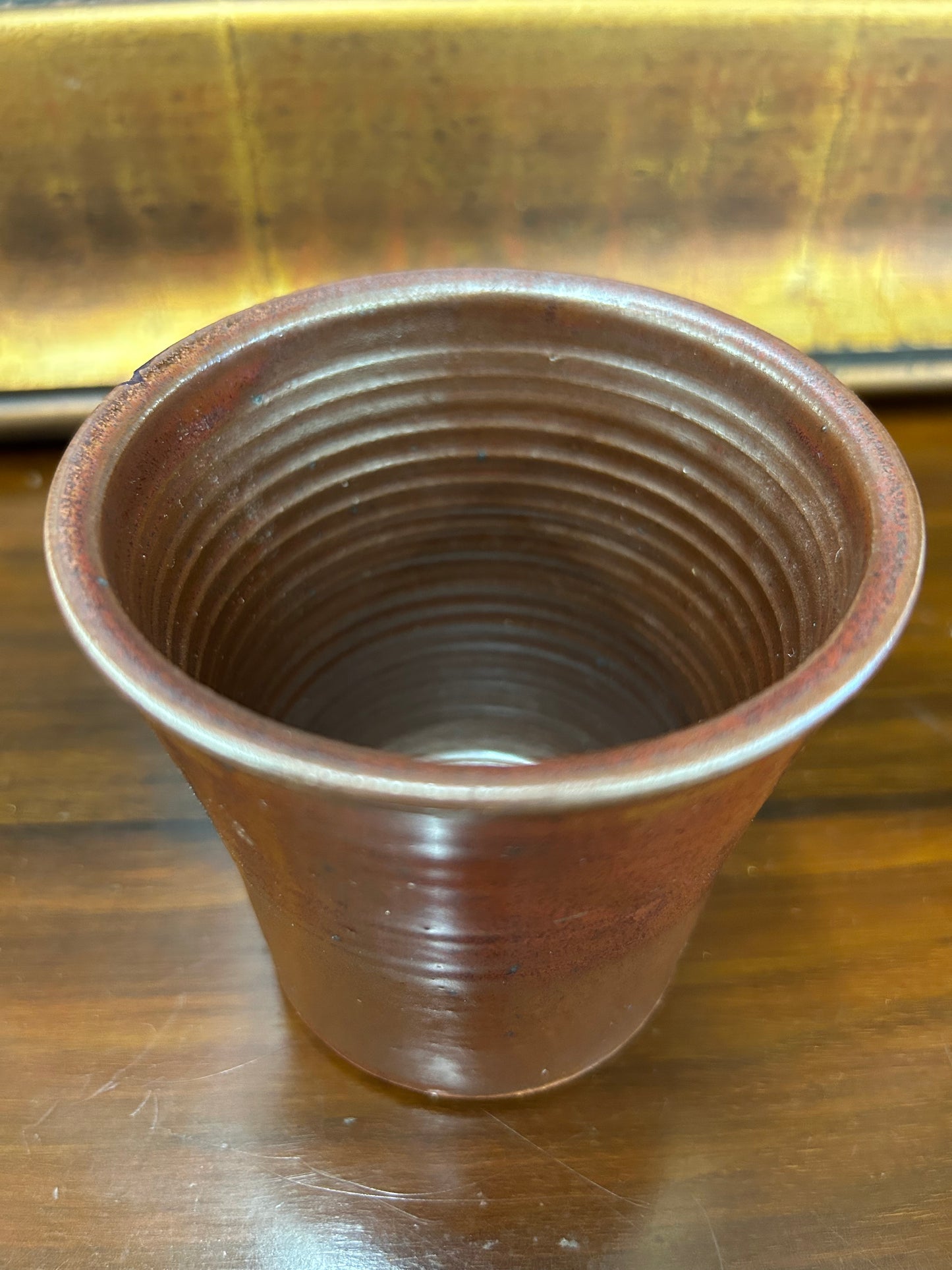 Signed Studio Pottery Tumbler / Cup