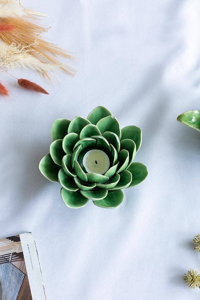 Blooming Artichoke Candle