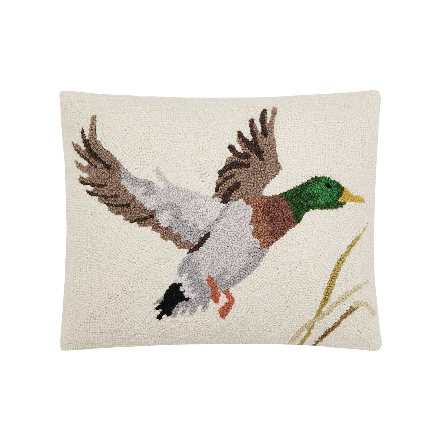 CAMP WANDAWEGA MALLARD duck HOOK PILLOW