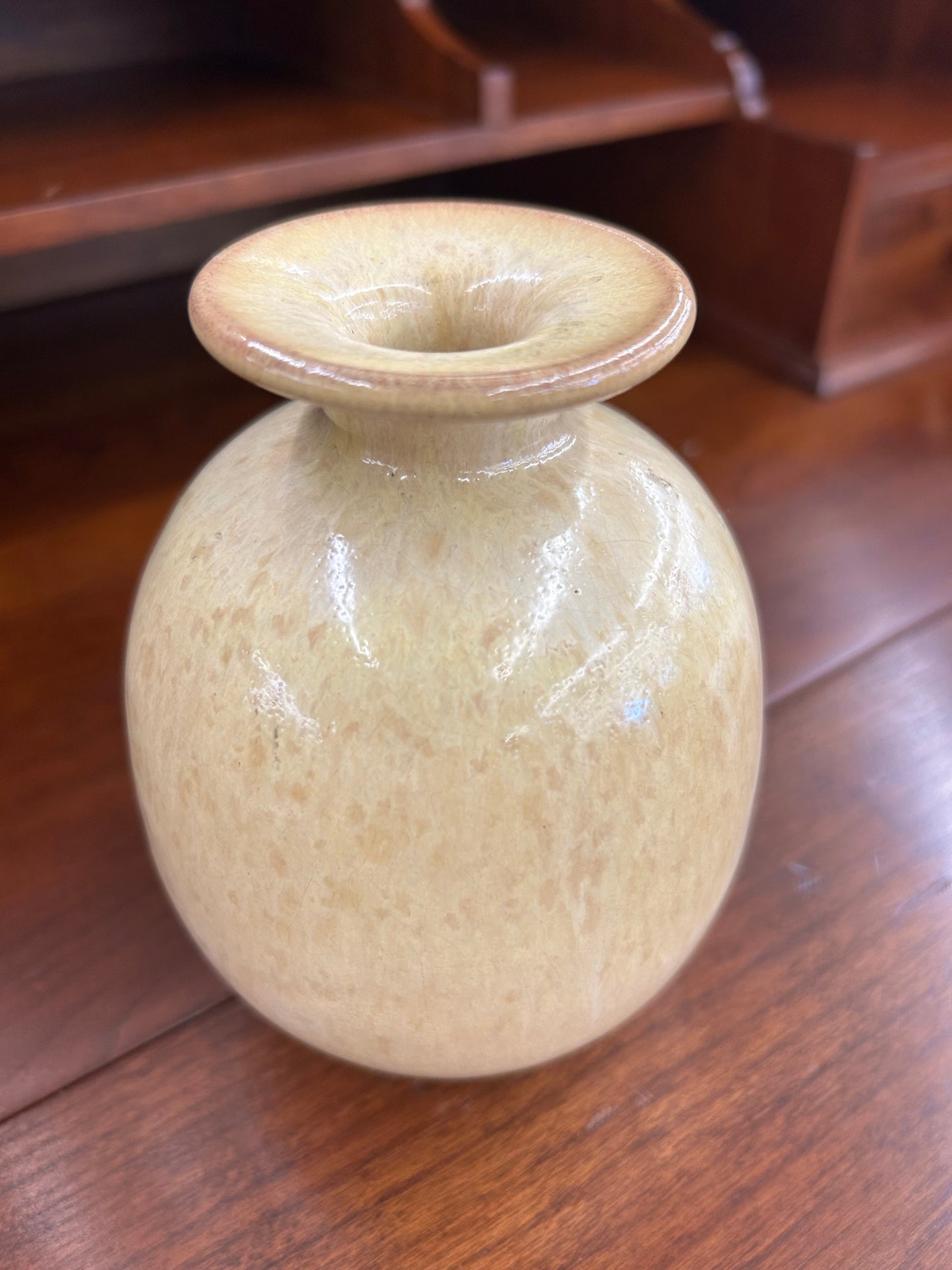 Vintage New Clairvaux pottery vase