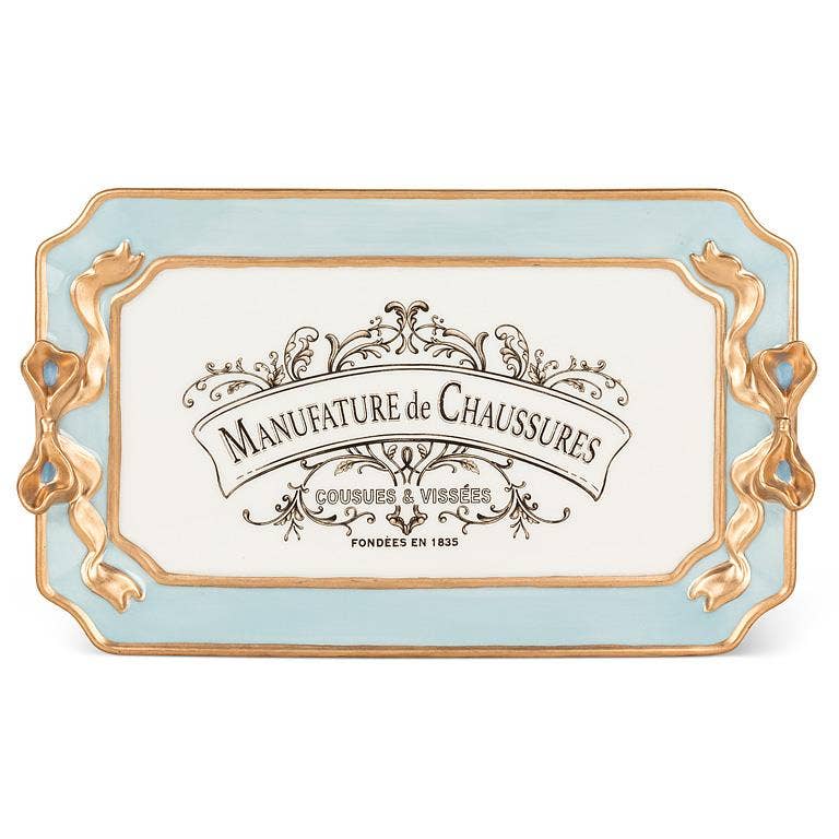 Rectangle Tray with Bow Detail
