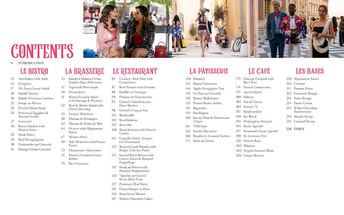 Emily in Paris: The Official Cookbook (SALE!)