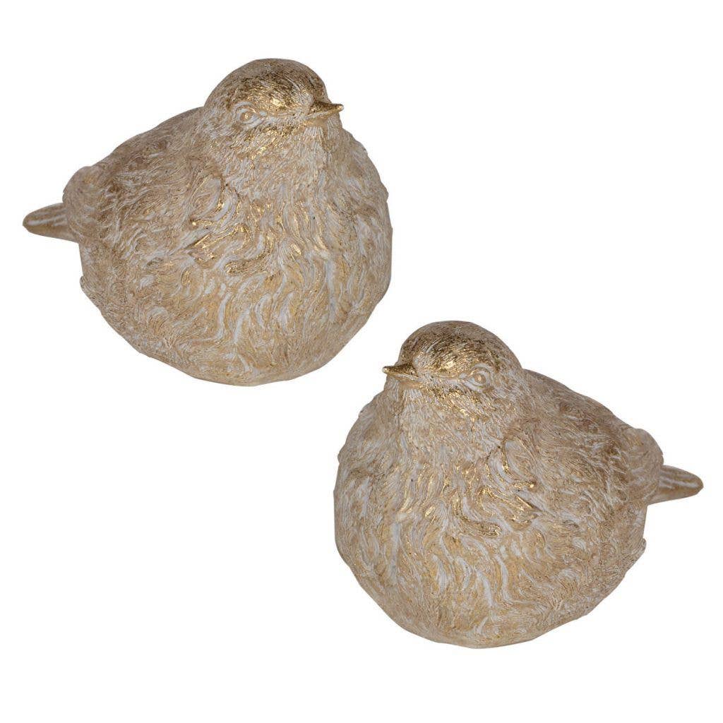 Bird Warbler Accents, S/2, 6x3.5x4"