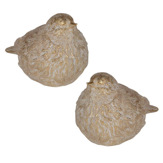 Bird Warbler Accents, S/2, 6x3.5x4"