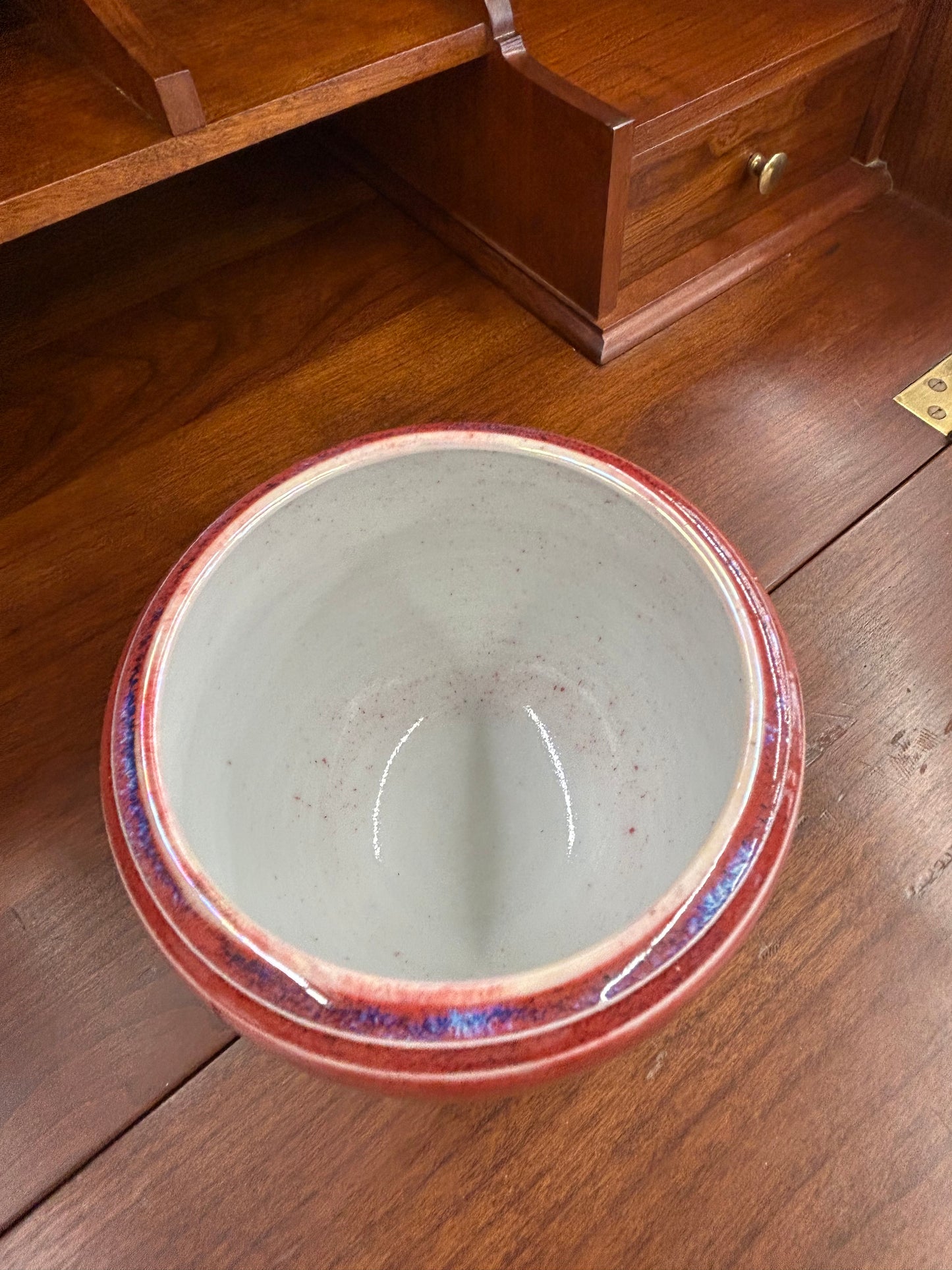 Signed McKinnell Studio Pottery Pedestal Bowl