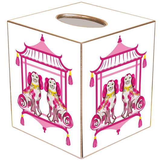 TB6628-Staffordshire Chic Pink Tissue Box