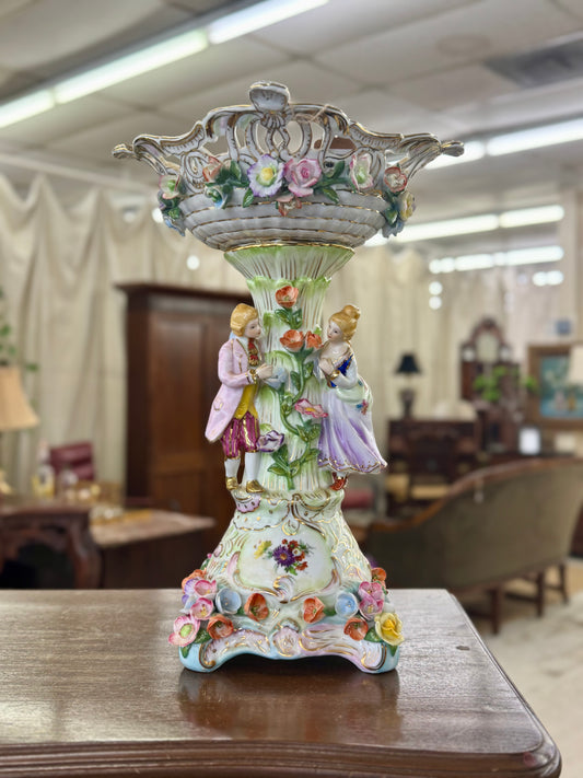 German Dresden Porcelain Figural