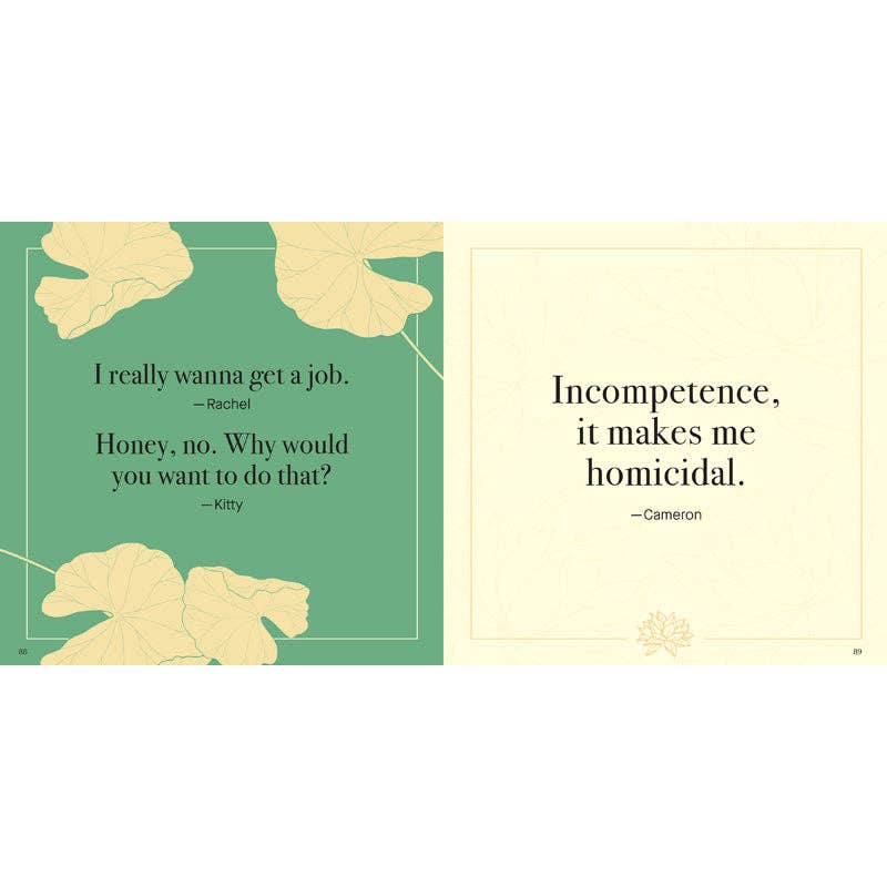 White Lotus: Iconic Quotes Heard Around the Resort - SALE!