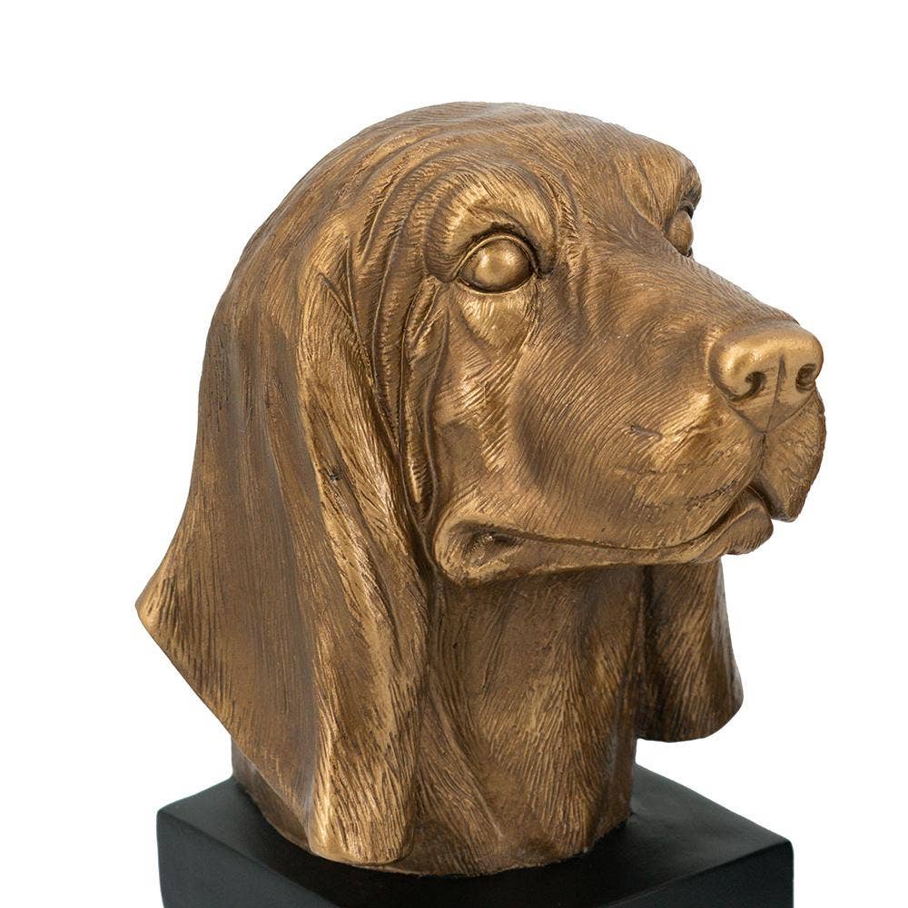 S/2 7x6x8.5" Dog Head Bookends 4S/CTN
