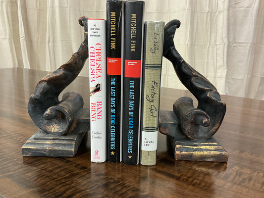 Architectural Acanthus Bookends