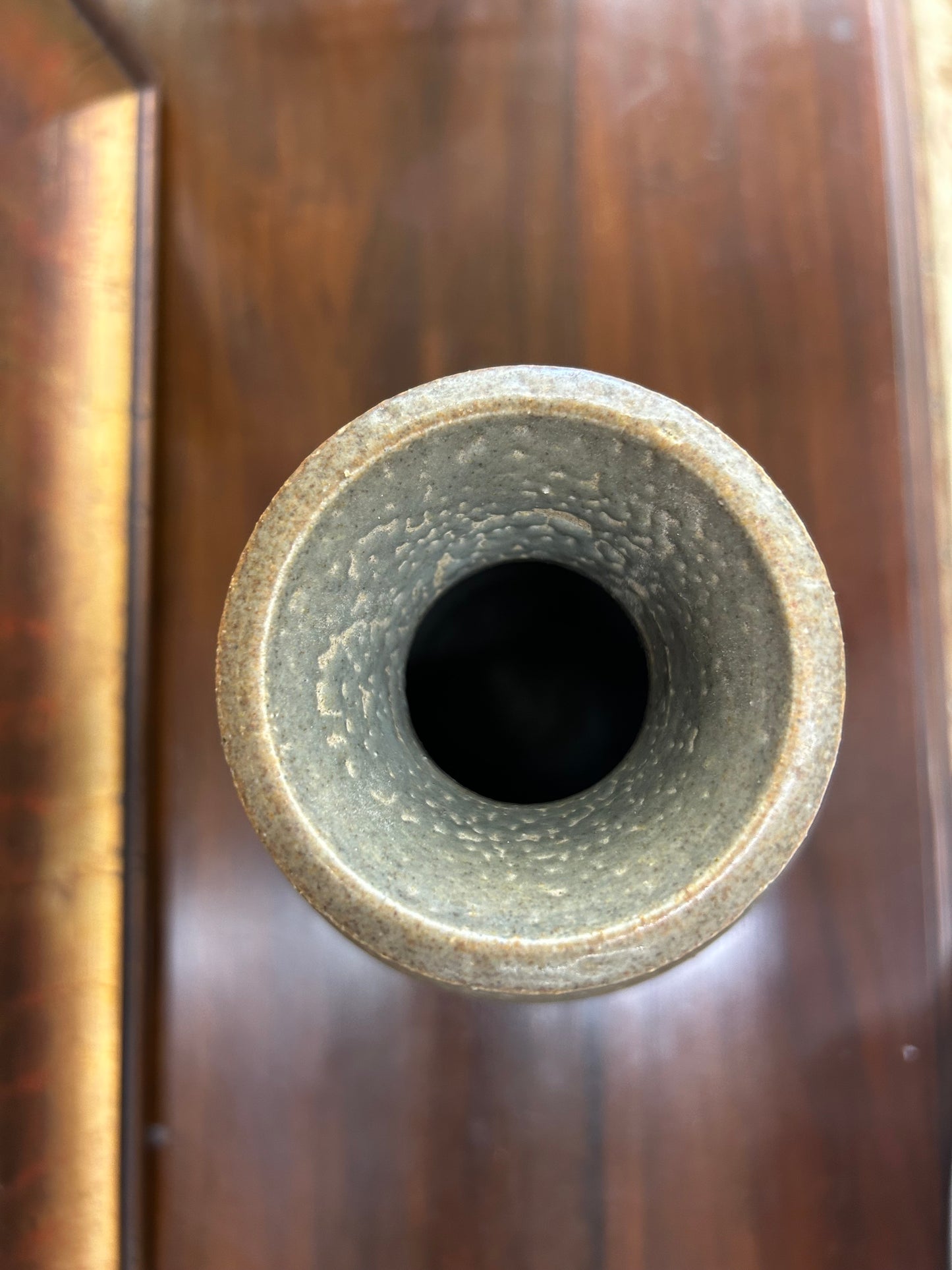 Hand-thrown Zammantakis studio pottery vase