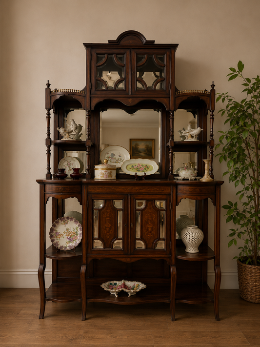 Rosewood Edwardian Étagère