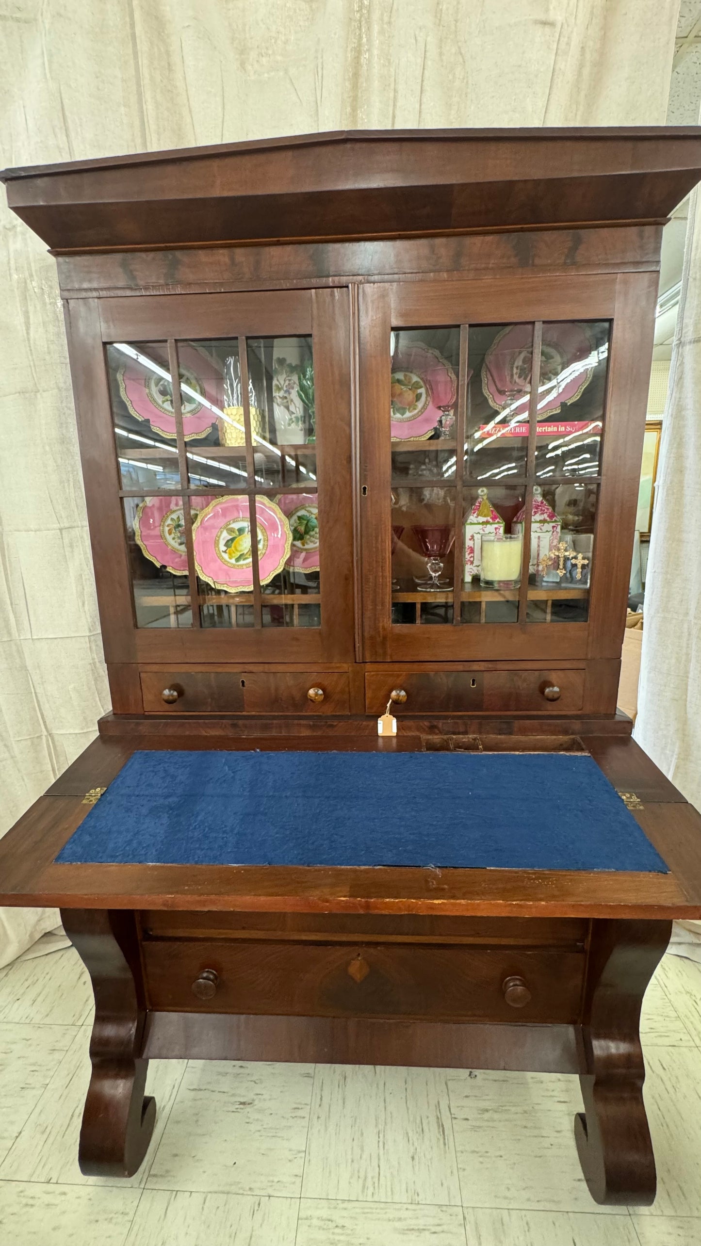 Empire drop front desk